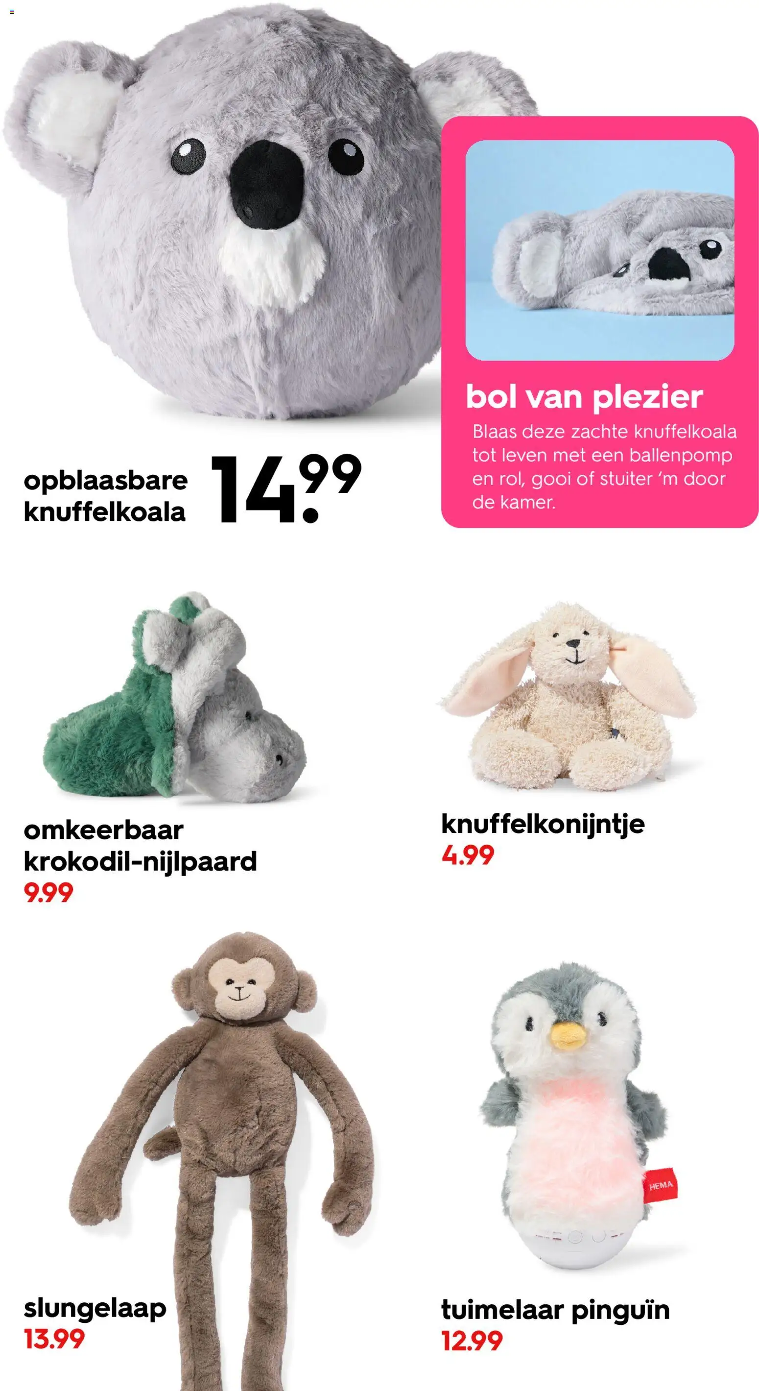 Hema folder / publicité Folder in België