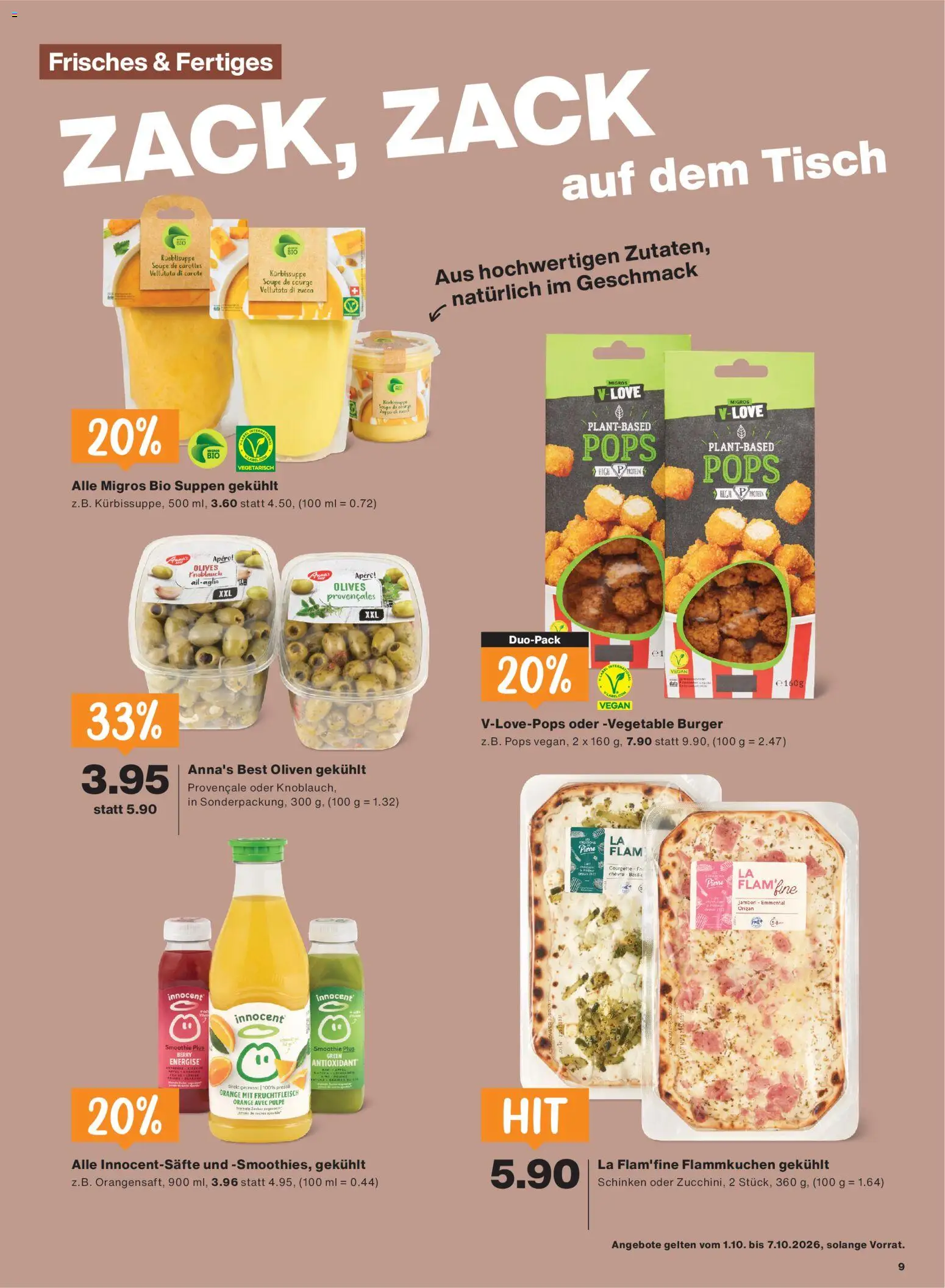 Migros aktionen Prospekt in Schweiz
