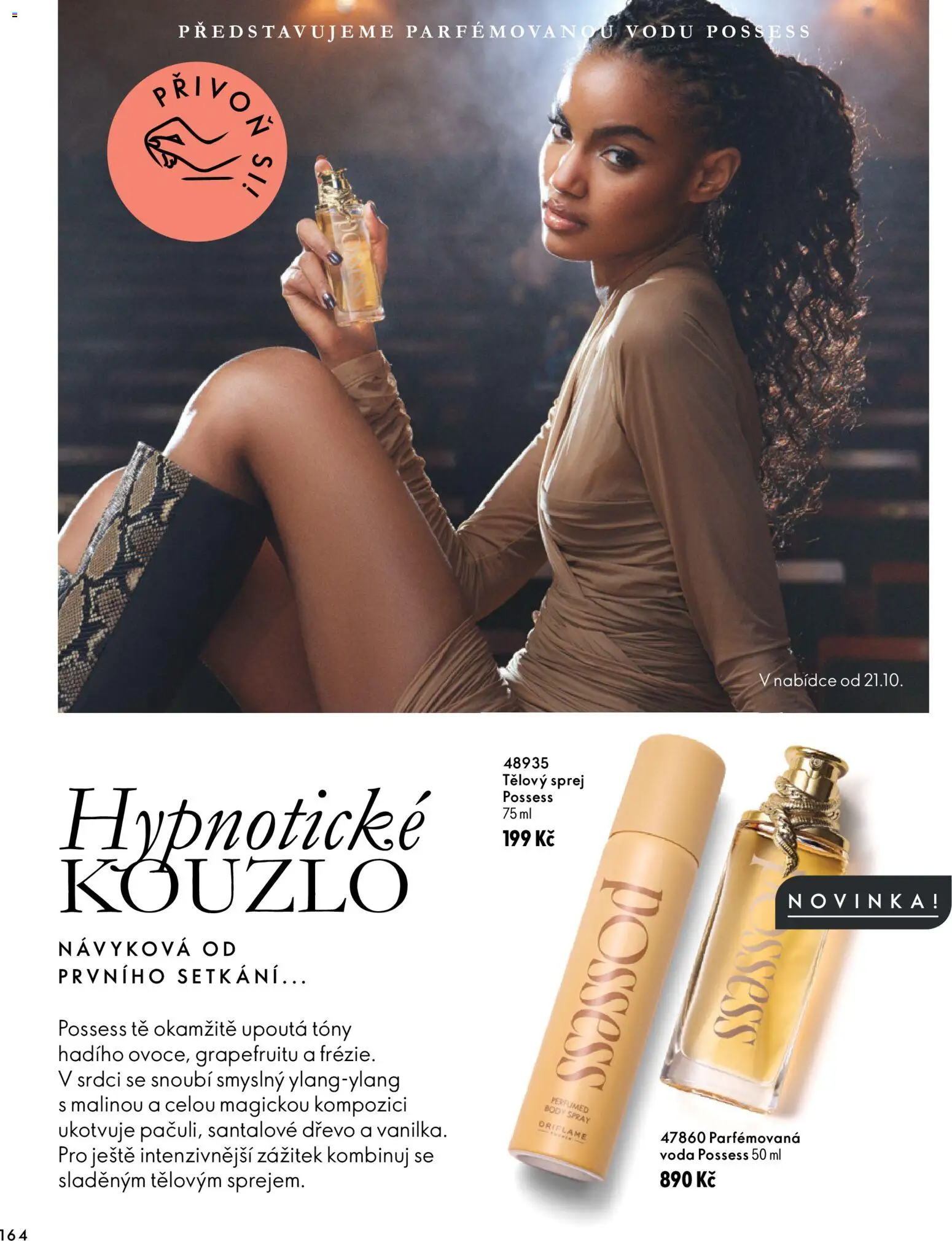 Oriflame katalog Novage+ Proceuticals Leták in Česko