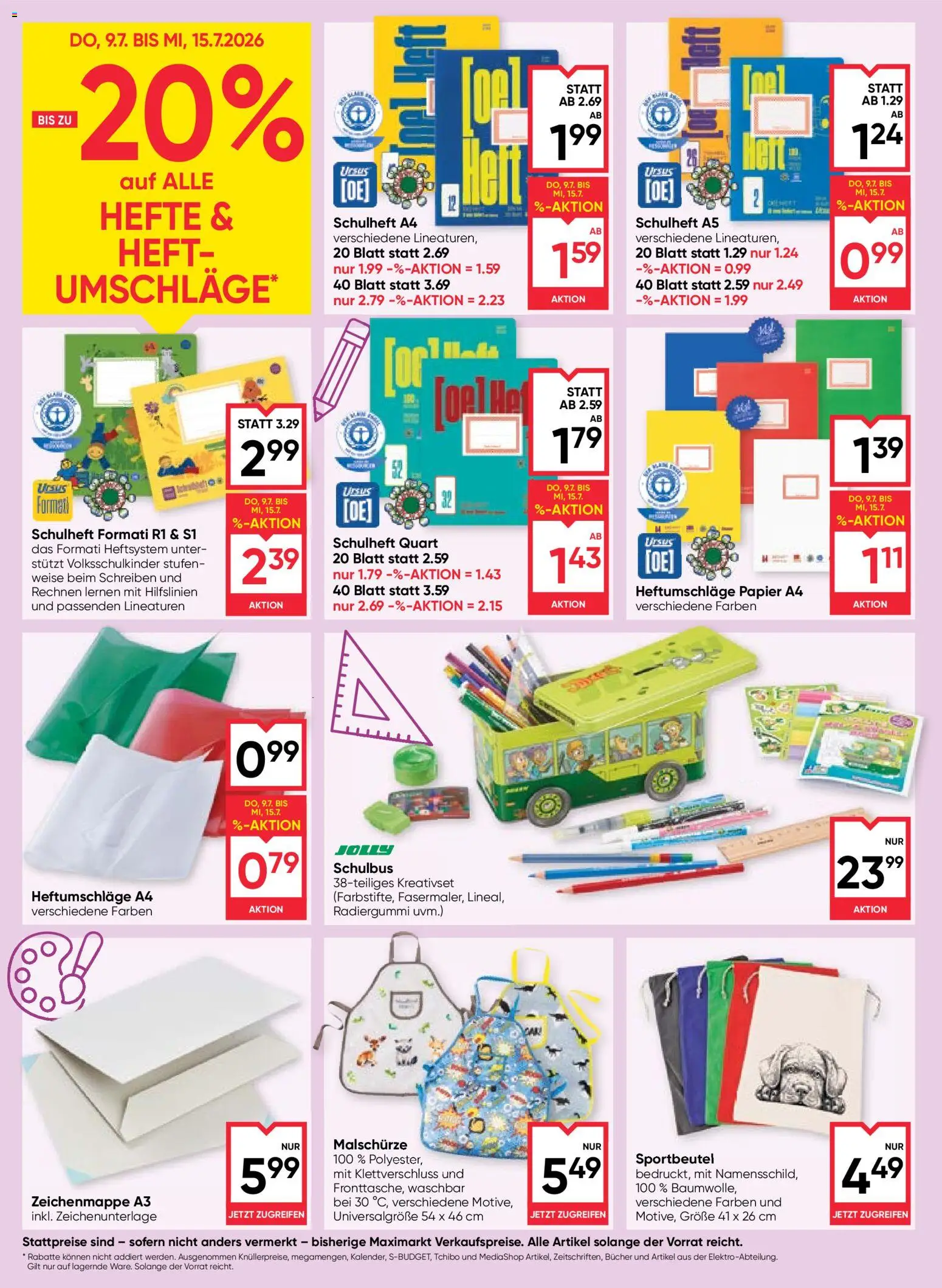 Die besten Angebote | Maximarkt Flugblatt ab 09.07.2026 | - Jetzt stöbern! | Österreich