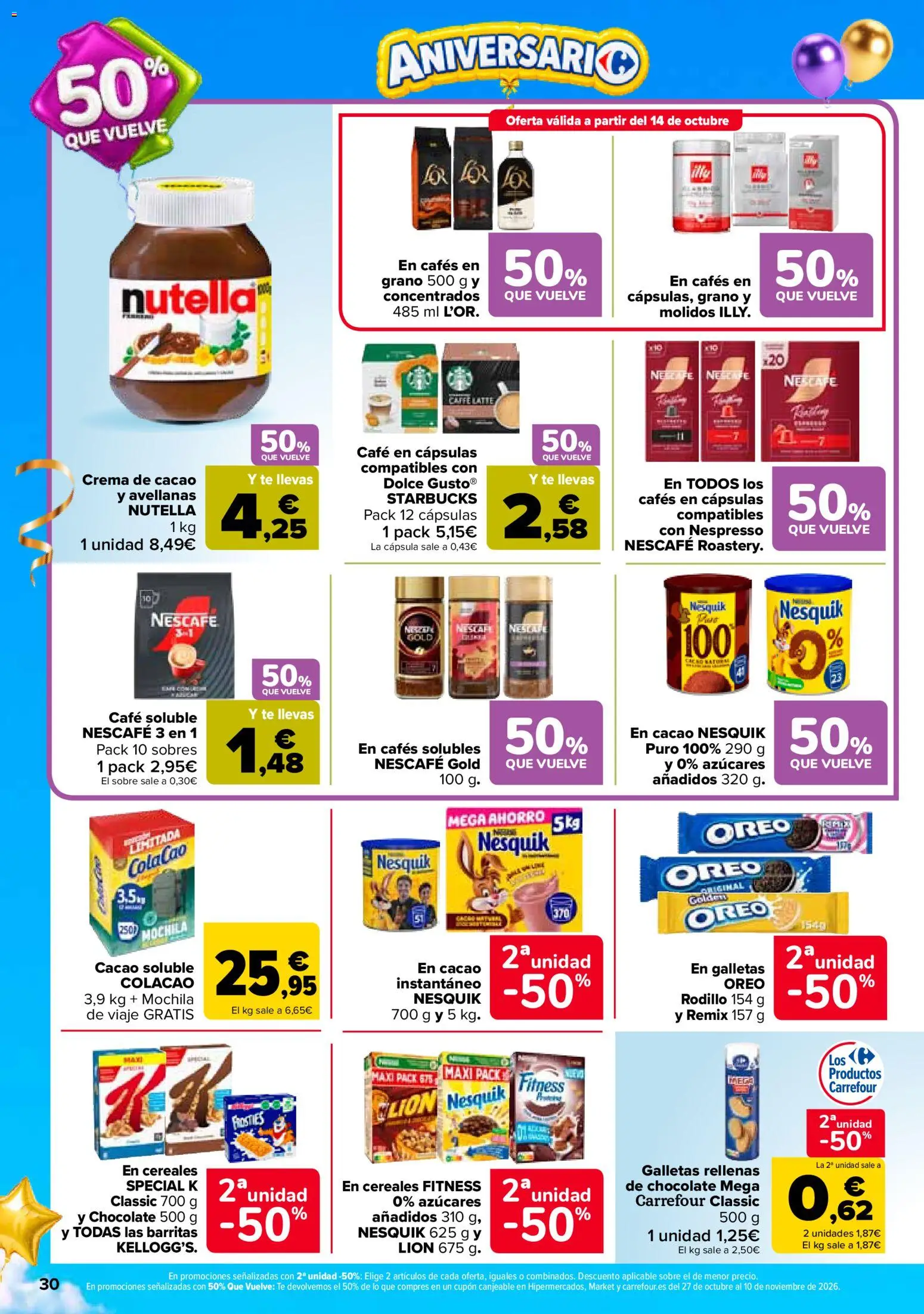 Carrefour folleto Folleto in España