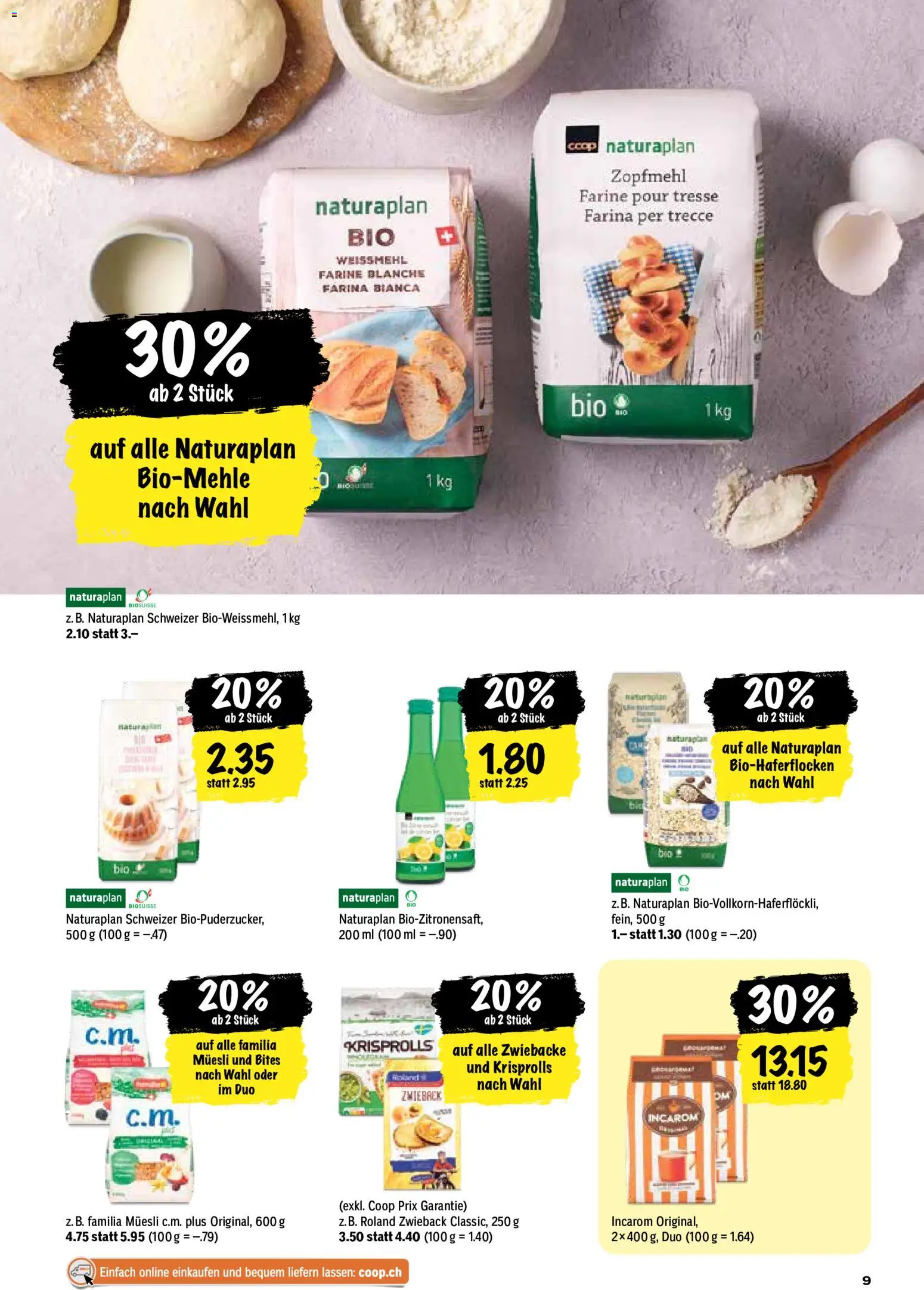 Coop aktionen Prospekt in Schweiz