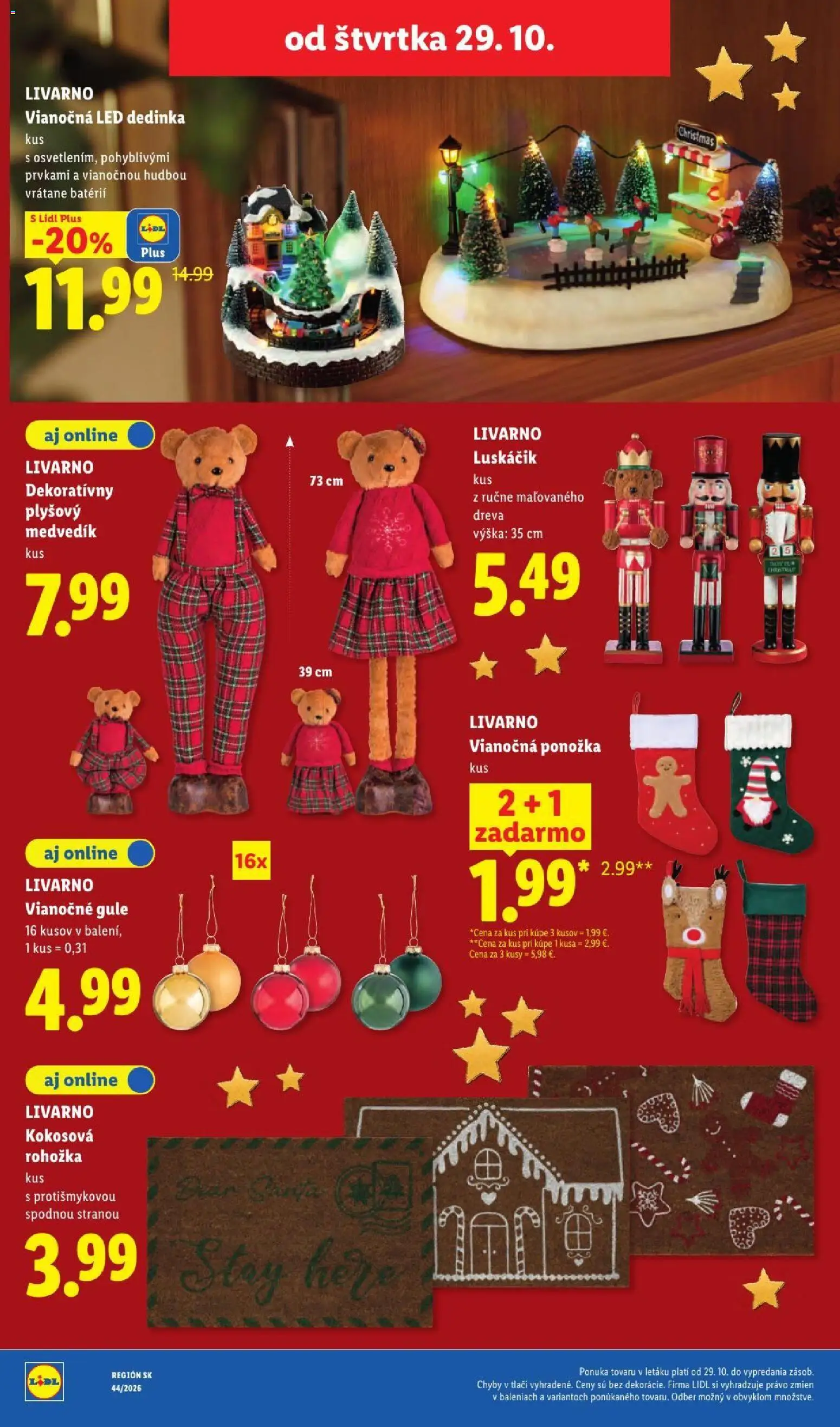 Lidl leták Leták in Slovensko