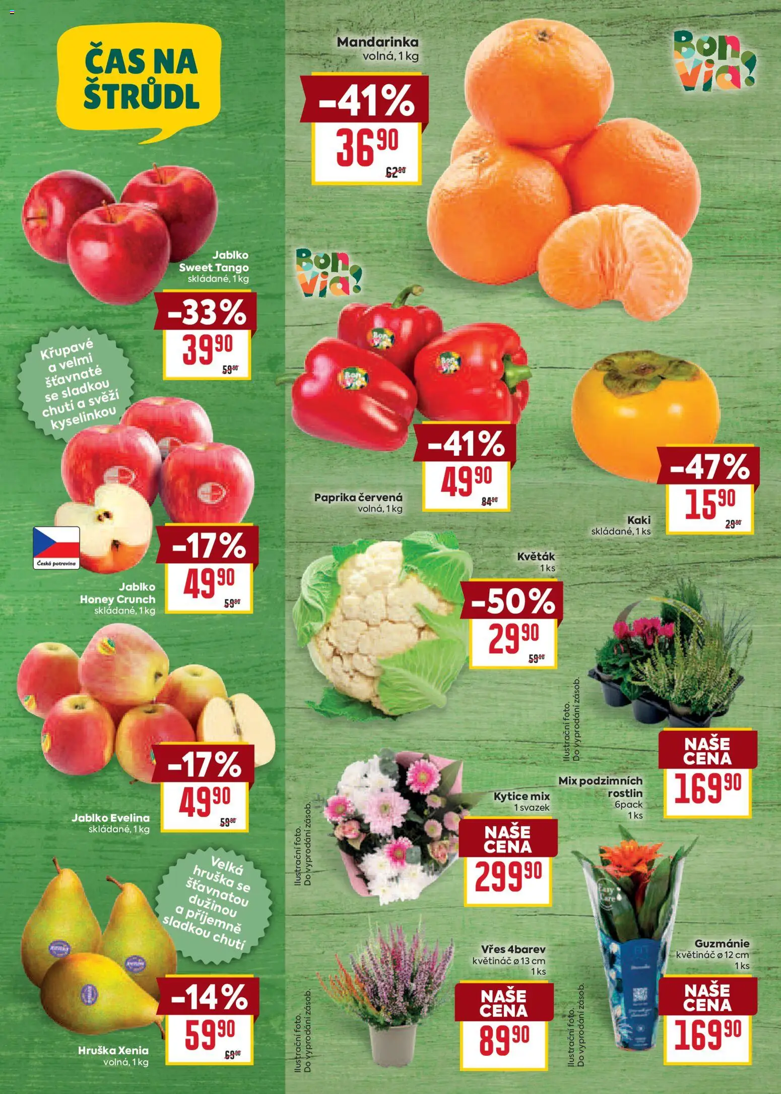 Billa Velký leták Leták in Česko