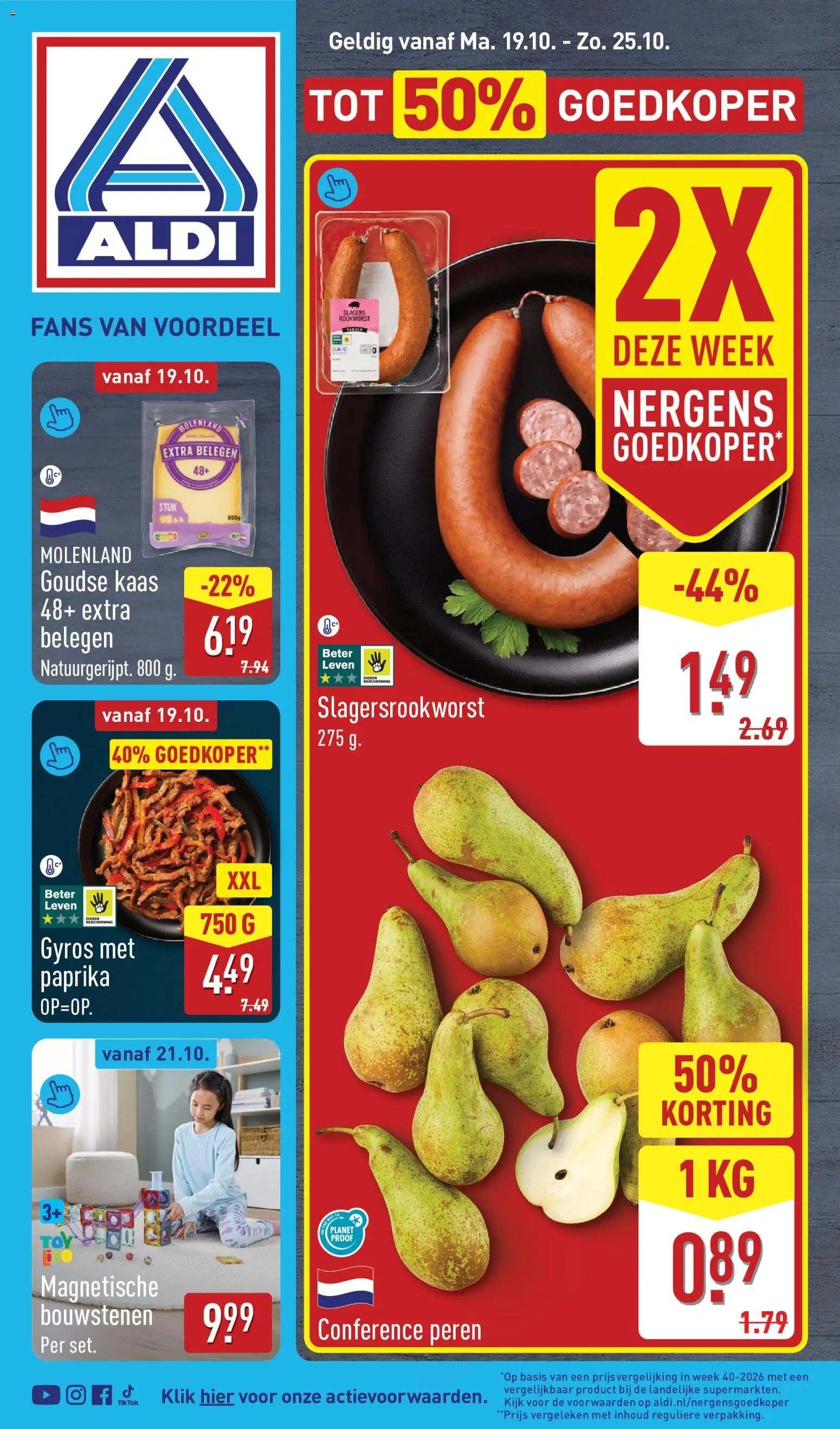 Aldi folder Folder in Nederland