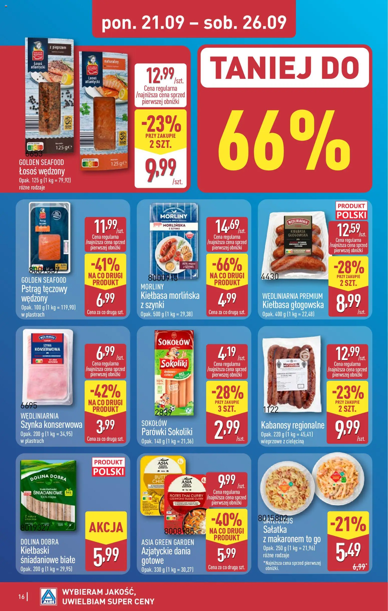 Aldi gazetka Gazetka in Polska