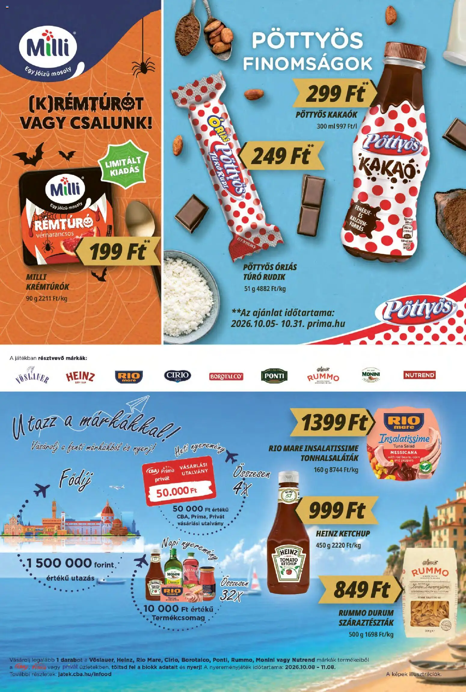CBA Príma akciós újság Akciós újság in Magyarország