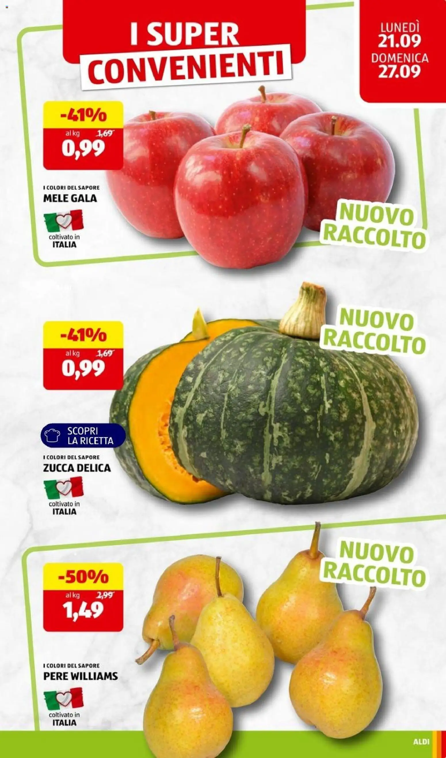 Aldi volantino Volantino in Italy