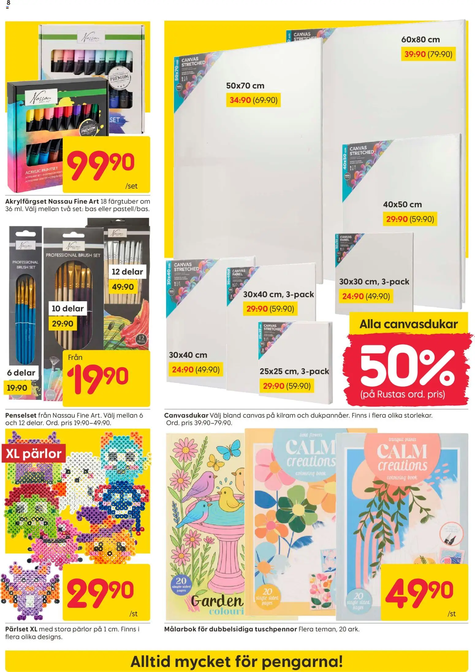 Rusta erbjudanden Reklamblad in Sverige