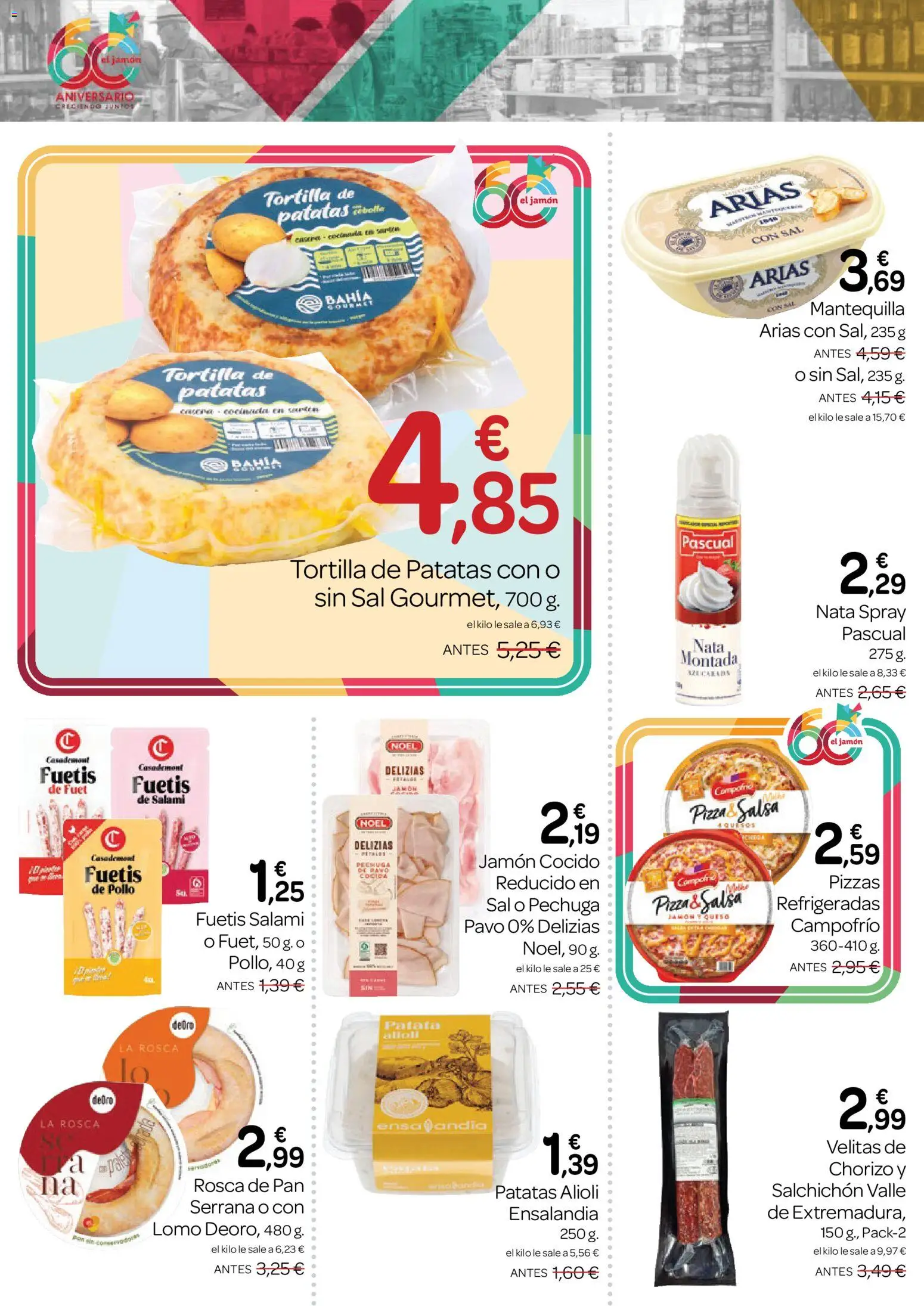 Supermercados El Jamón folleto desde 25/06/2026 | ¿Cómo obtener un descuento limitado? ¡Ahorra hoy mismo! | España
