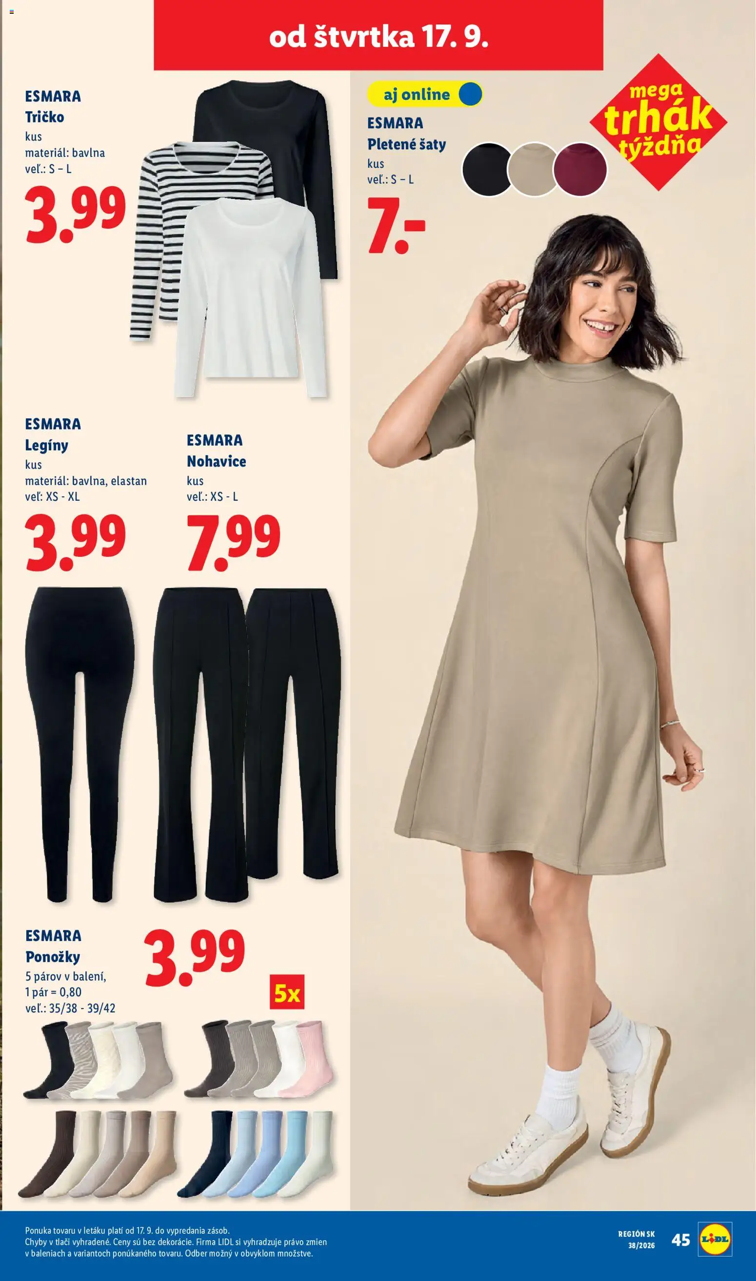 Lidl leták Leták in Slovensko
