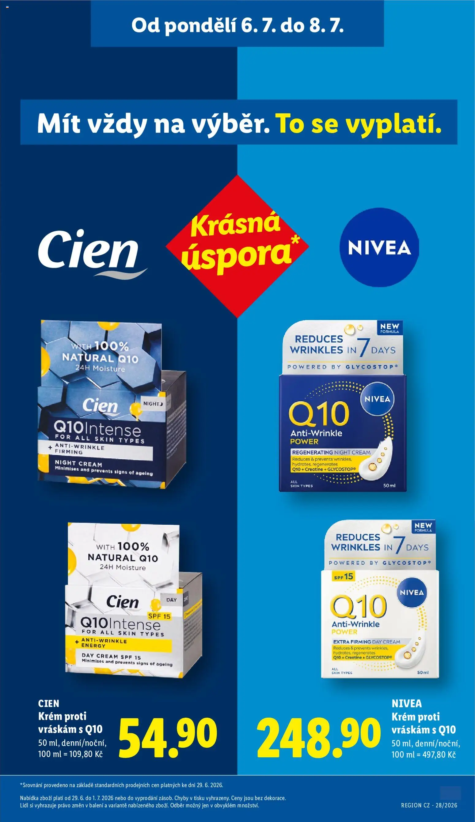 Lidl leták od 09.07.2026 💥 Nenechte si ujít TOP nabídky! ⭐ | Česko