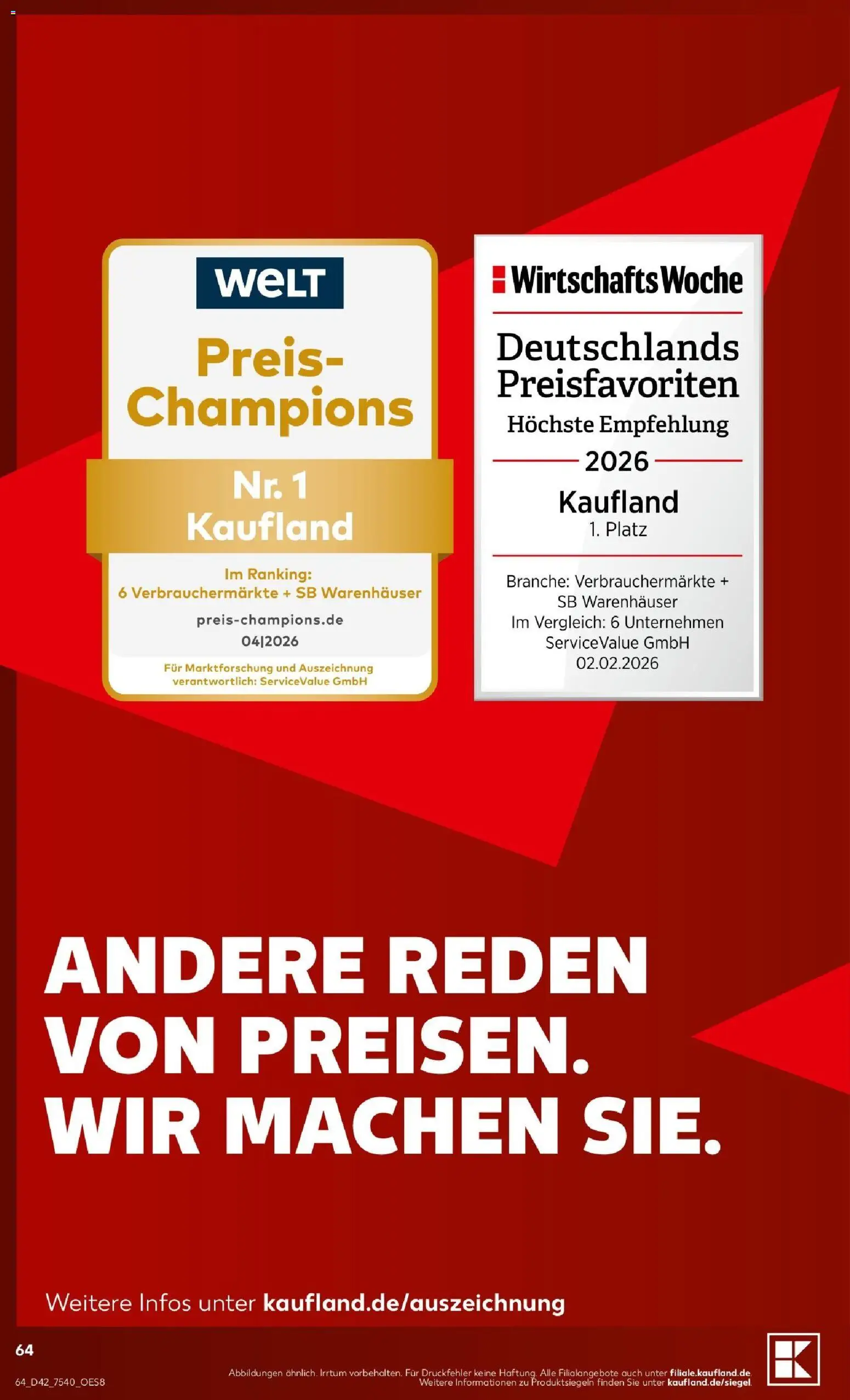 Kaufland Prospekt Prospekt in Deutschland