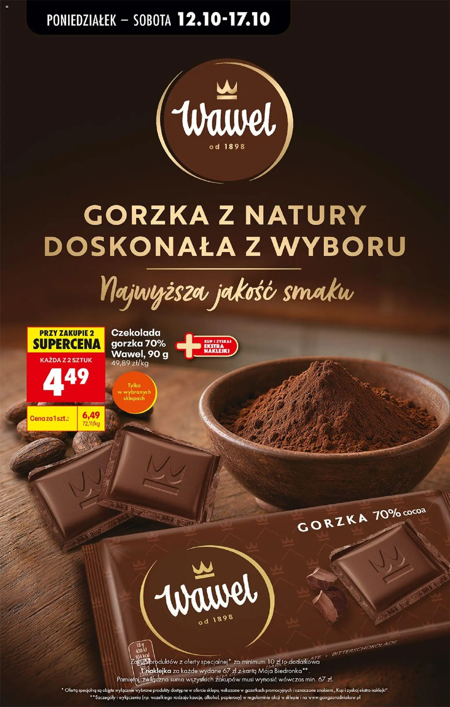 Biedronka gazetka od poniedziałku Gazetka in Polska