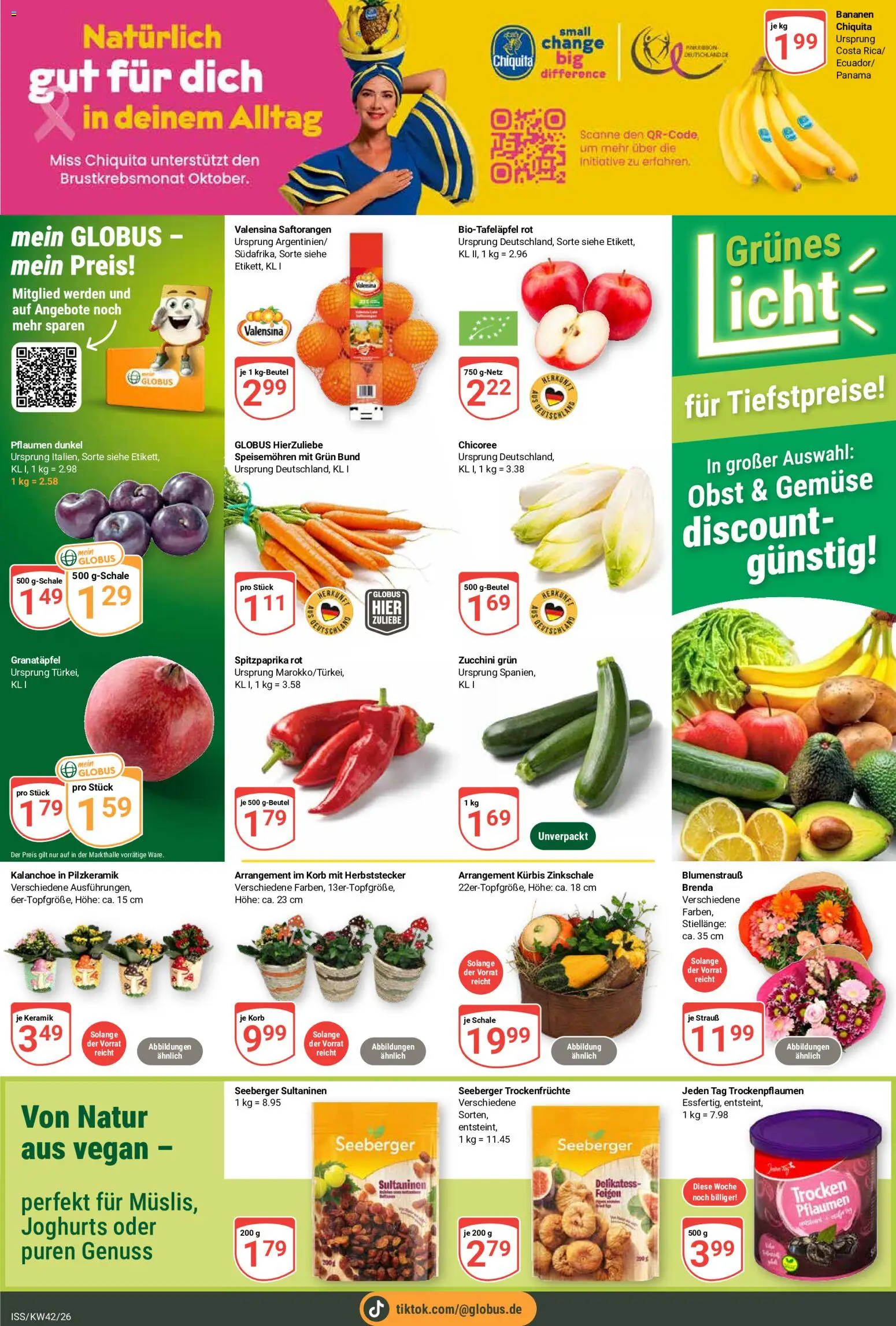 Globus Prospekt Prospekt in Deutschland