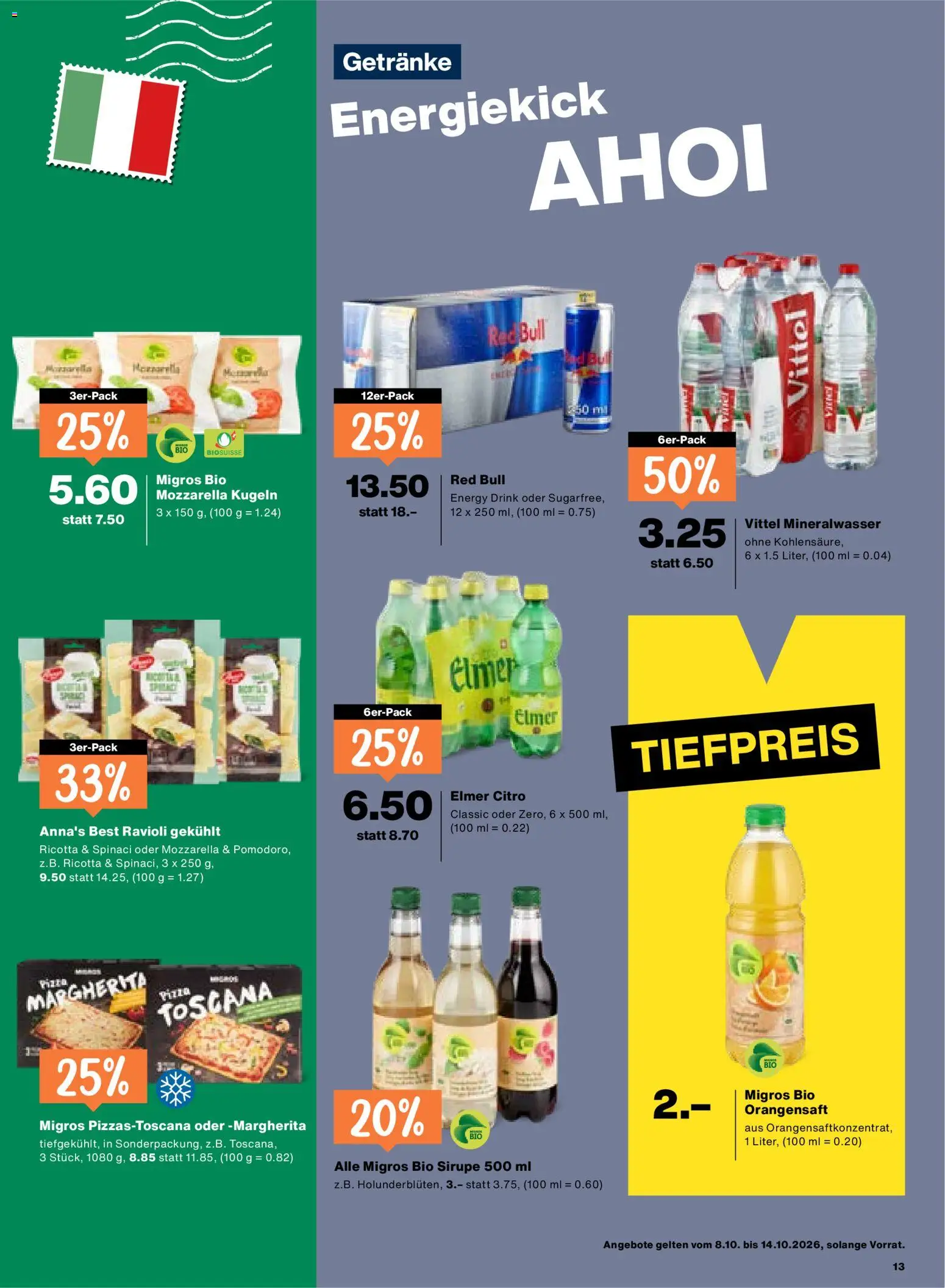 Migros aktionen Prospekt in Schweiz