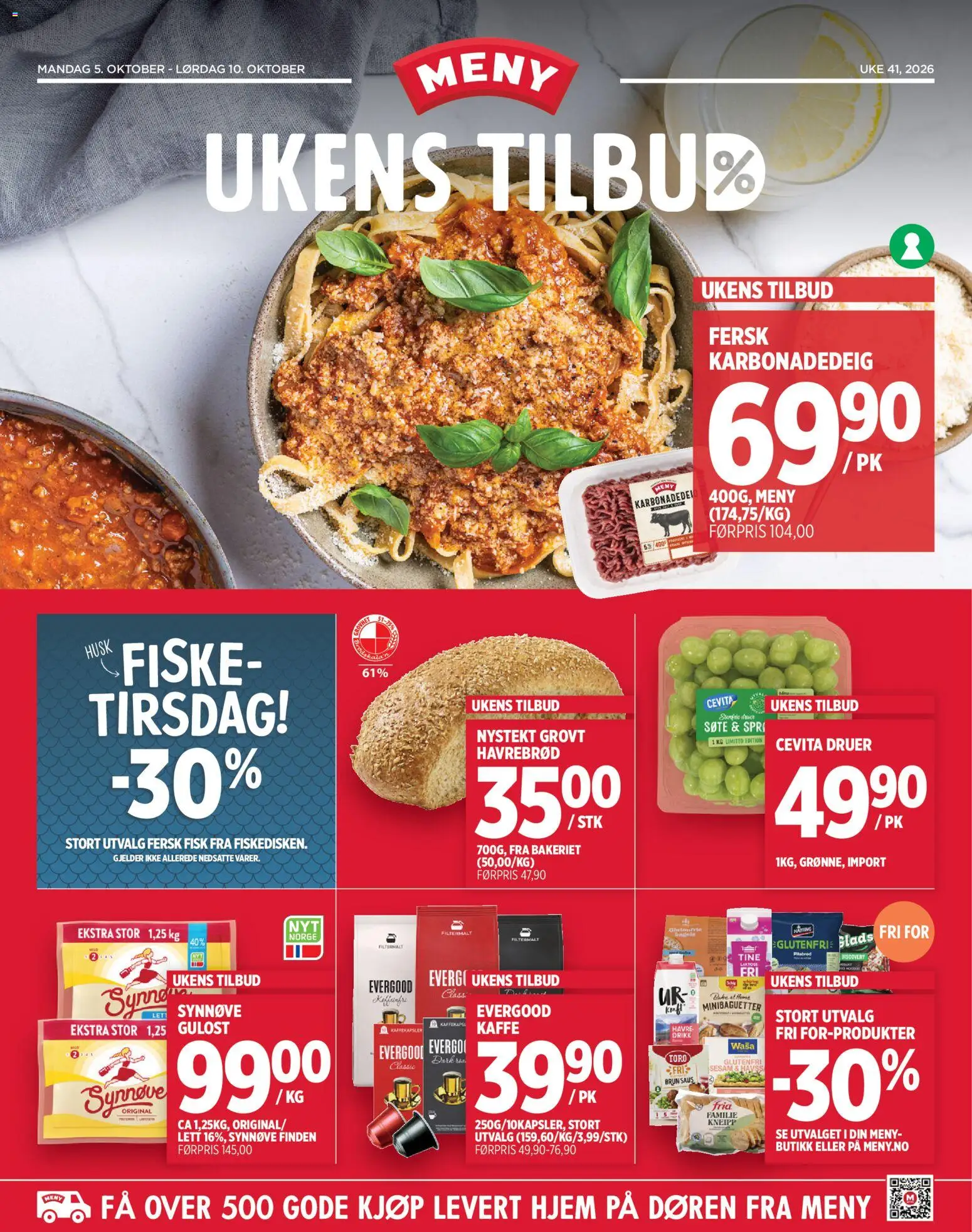 Meny kundeavis Kundeavis in Norge