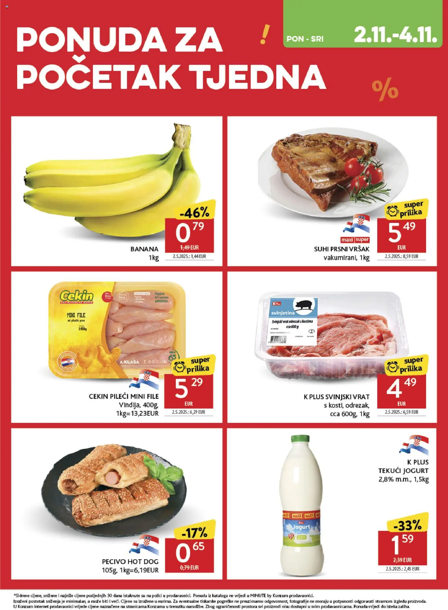 Konzum HR akciós újság Akciós újság in Magyarország