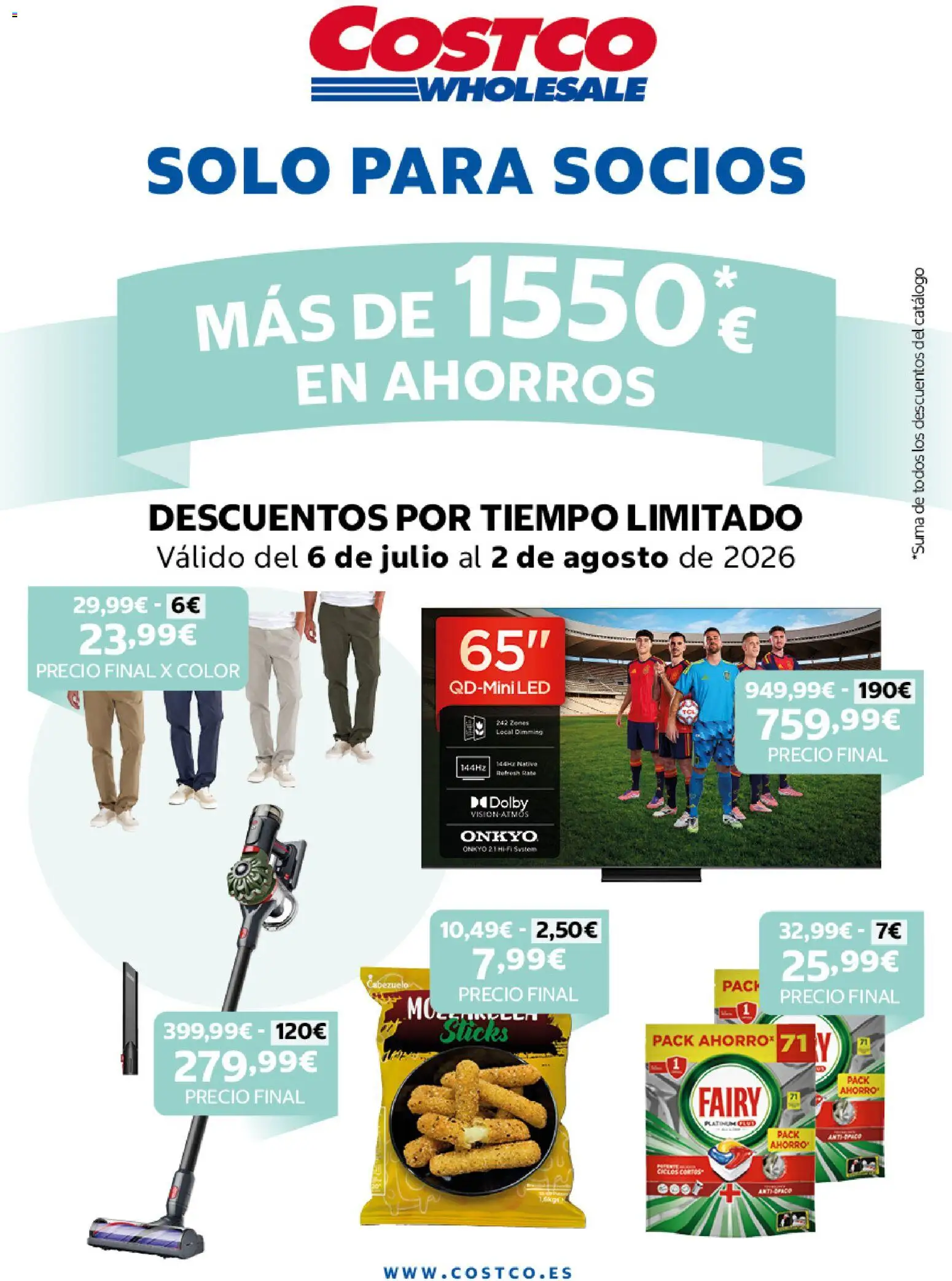 Costco folleto desde 06/07/2026 | ¿Cómo obtener un descuento limitado? ¡Ahorra hoy mismo! | España