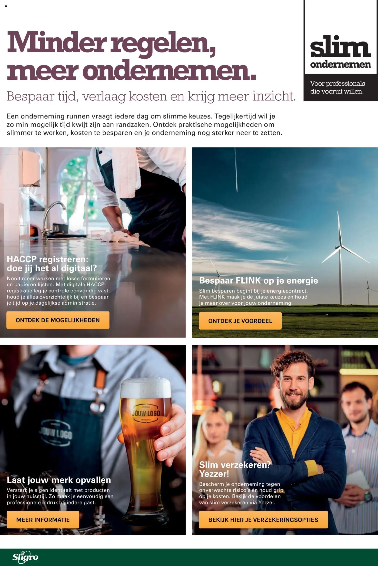 Sligro folder Folder in Nederland