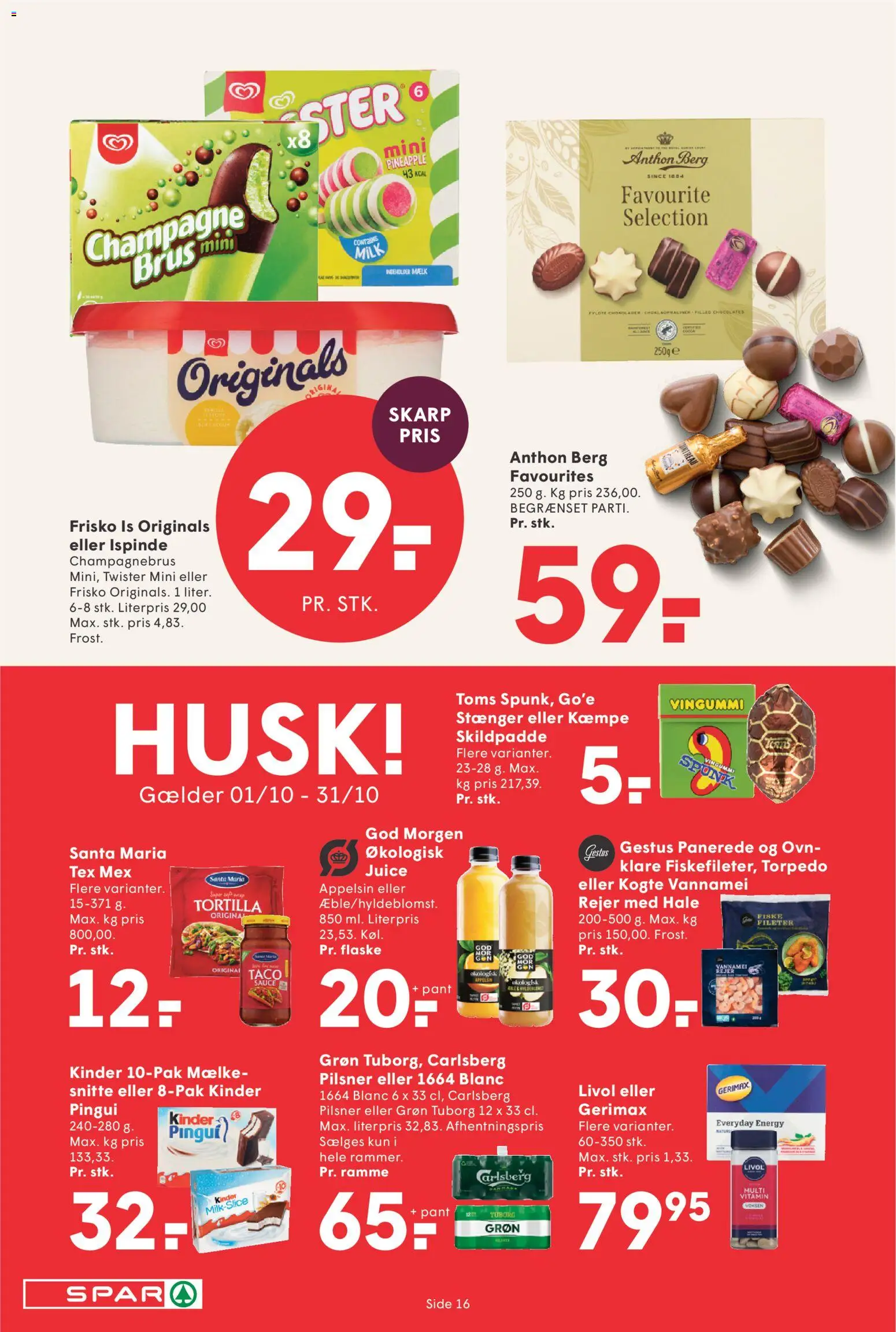 Spar - Tilbudsavis uge 41 Tilbudsavis in Danmark
