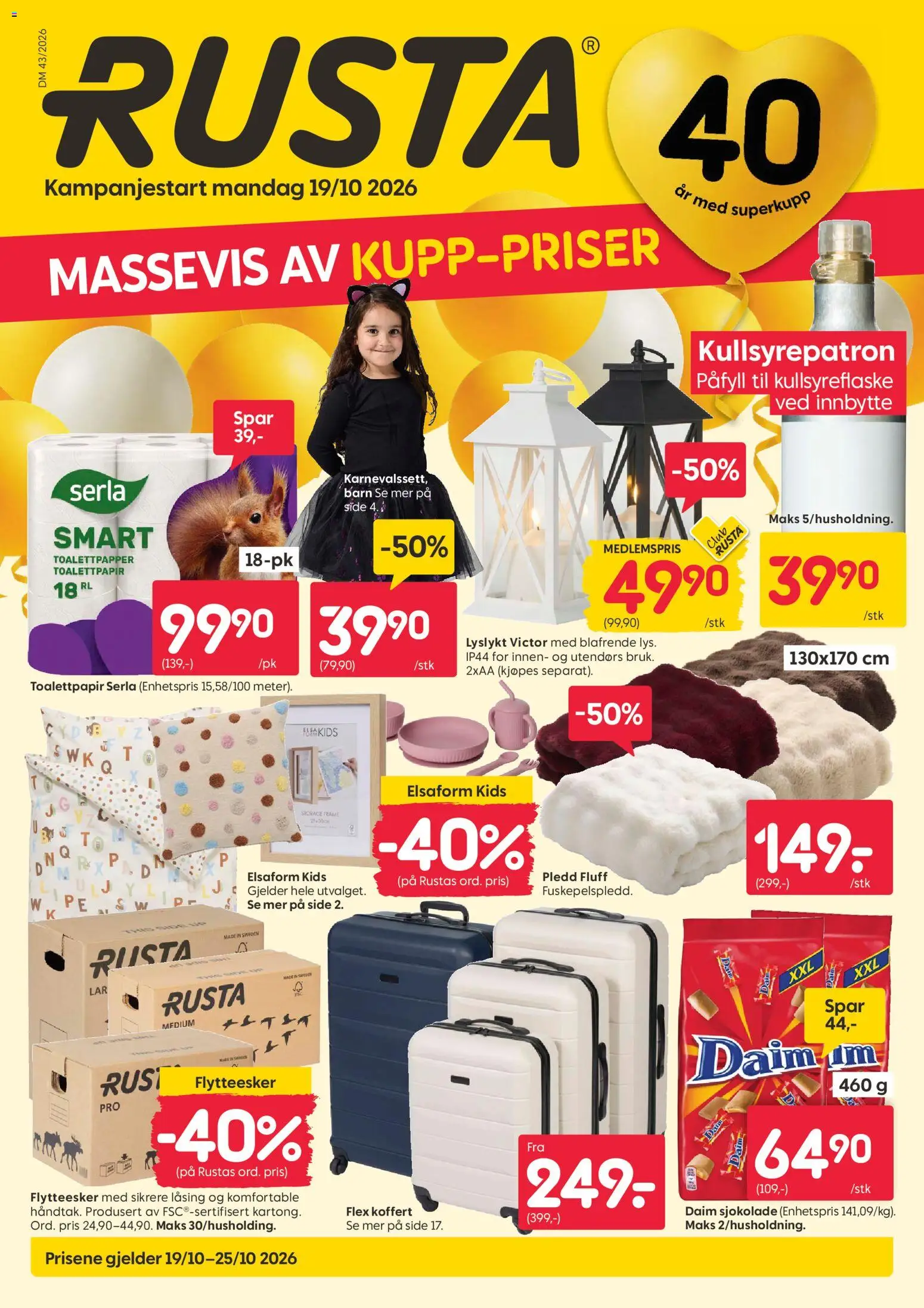 Rusta kundeavis Kundeavis in Norge