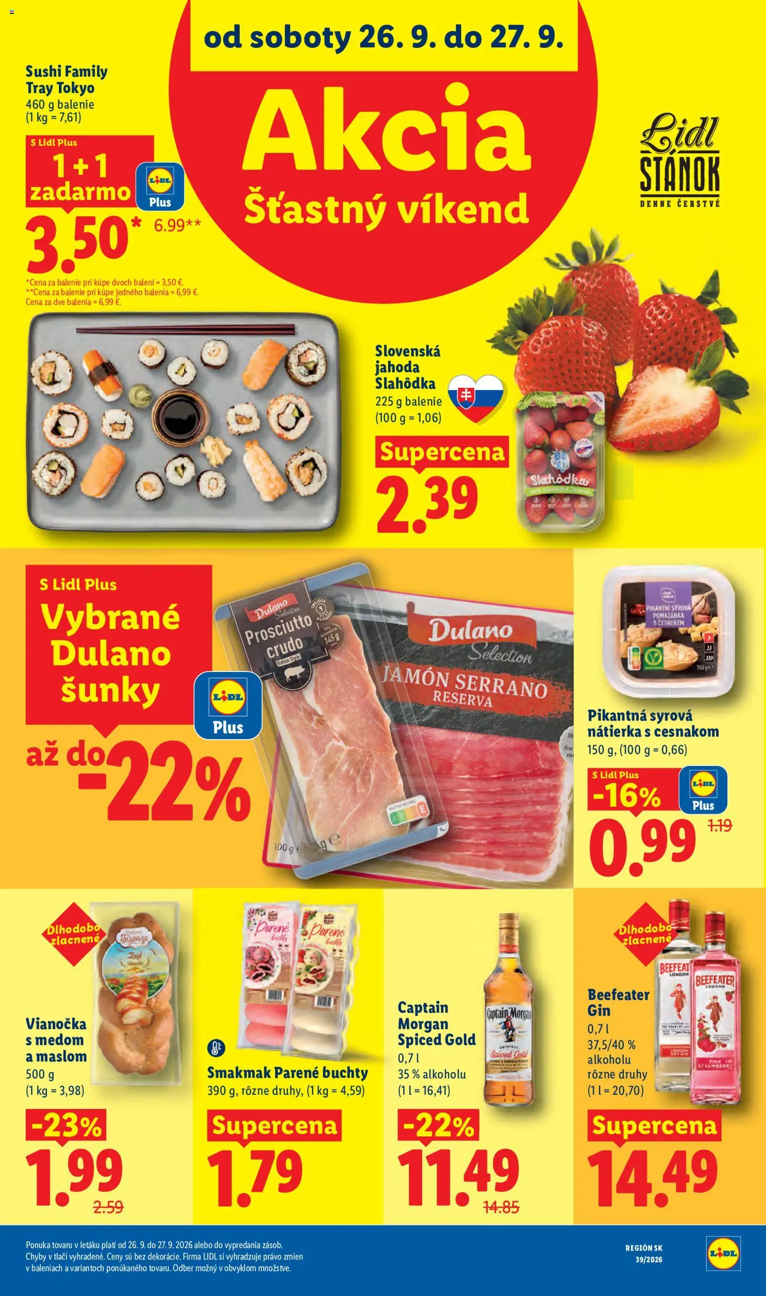 Lidl leták Leták in Slovensko