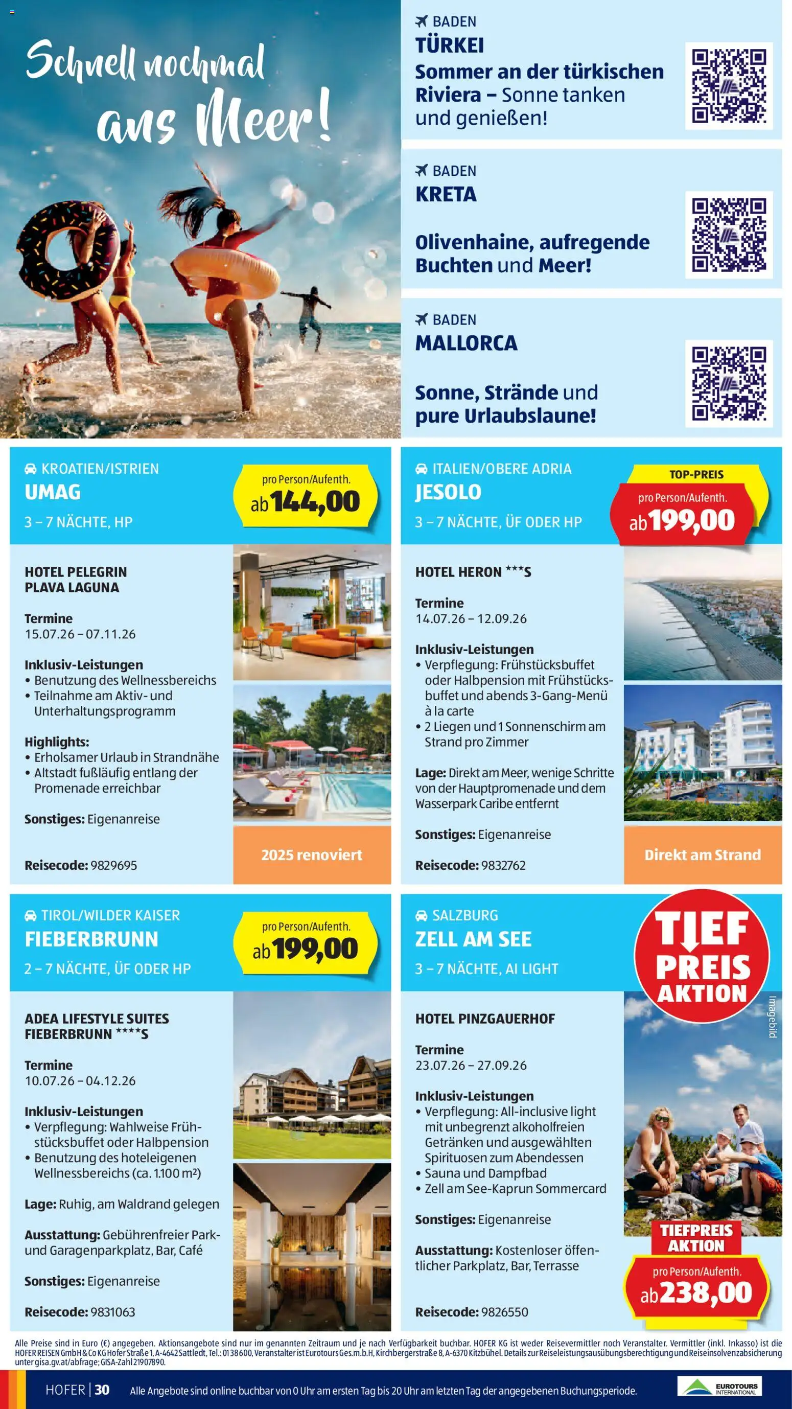 Sparen Sie mit dem | Hofer Flugblatt ab 10.07.2026 ✳️ Angebote | Österreich