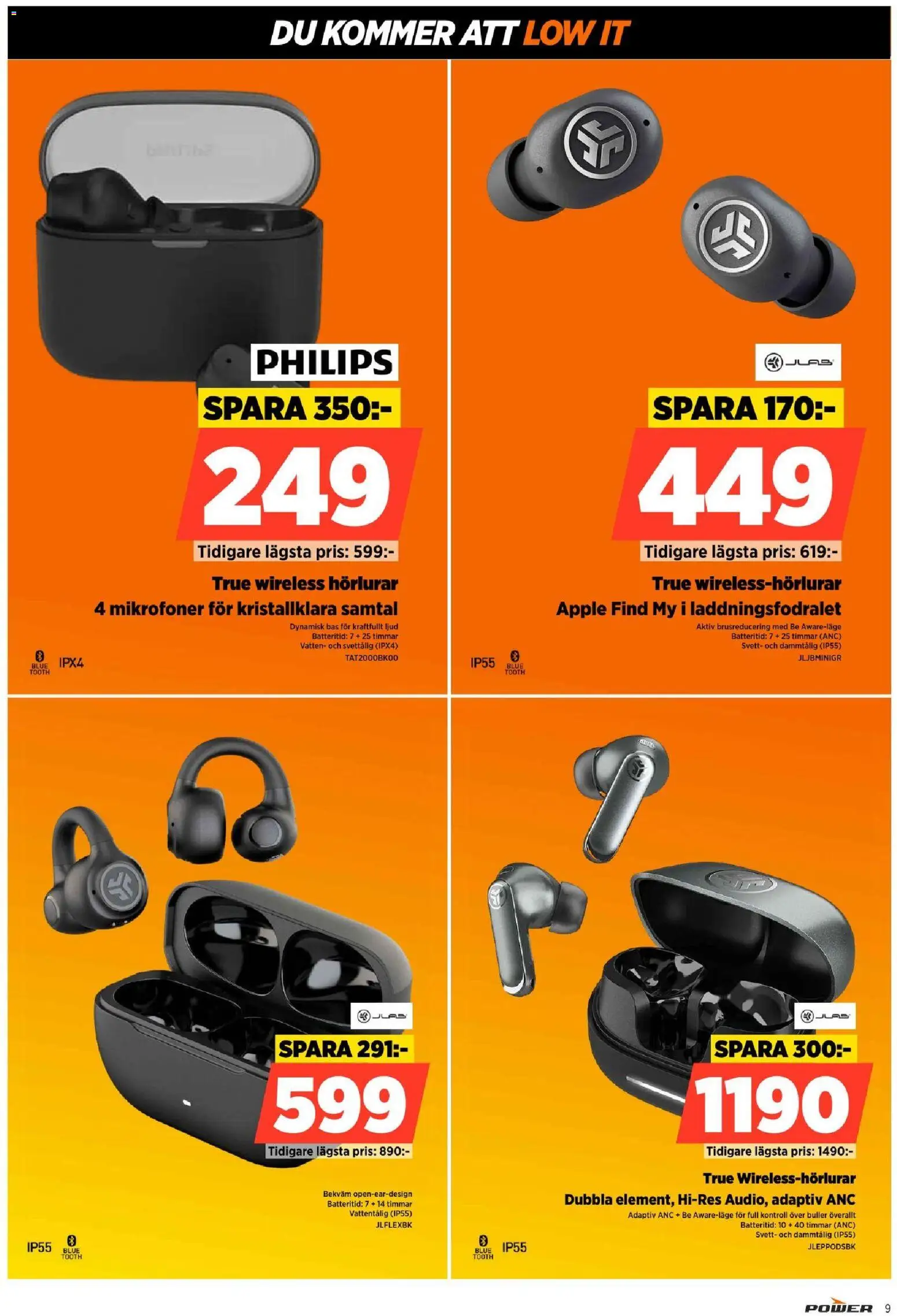 Power erbjudanden Reklamblad in Sverige