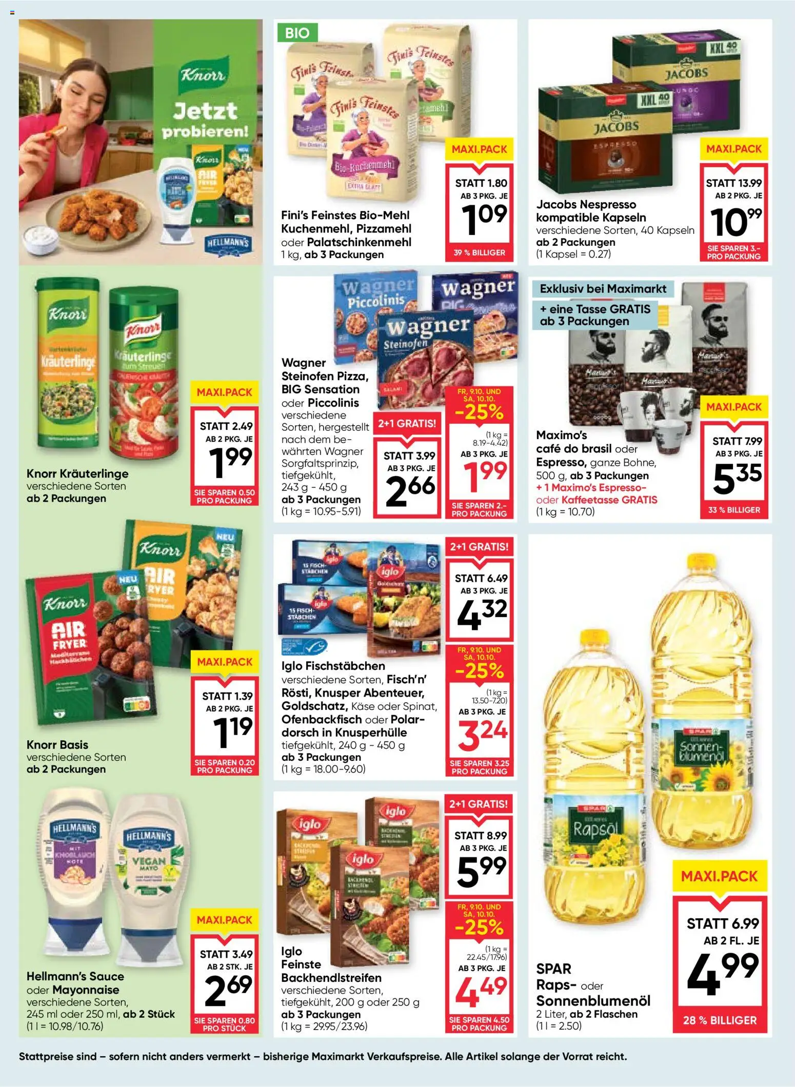 Maximarkt Flugblatt Flugblatt in Österreich