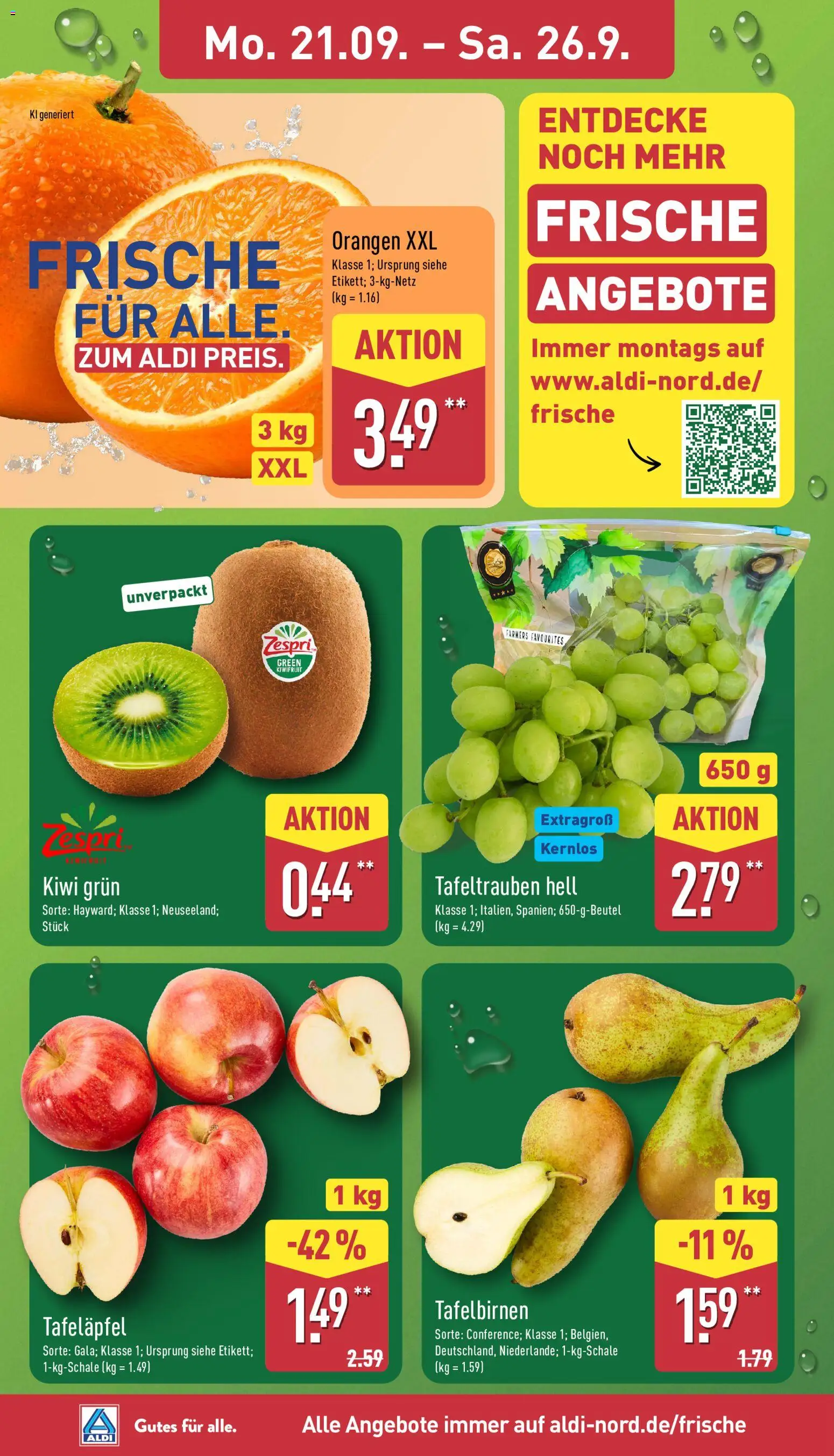 Aldi Prospekt Prospekt in Deutschland