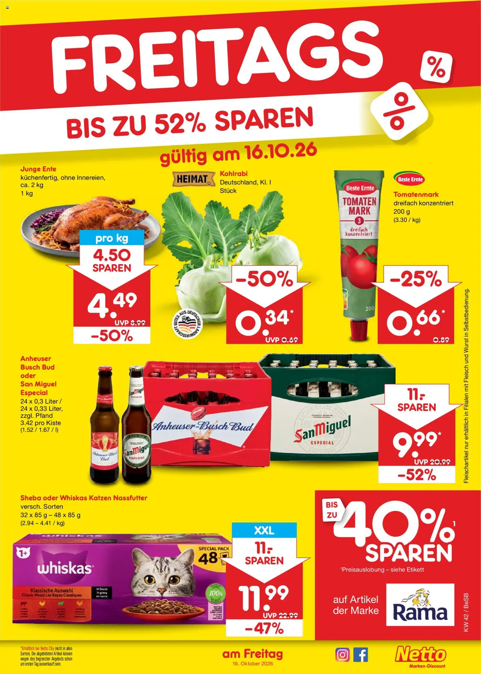 Netto Marken-Discount Prospekt Prospekt in Deutschland