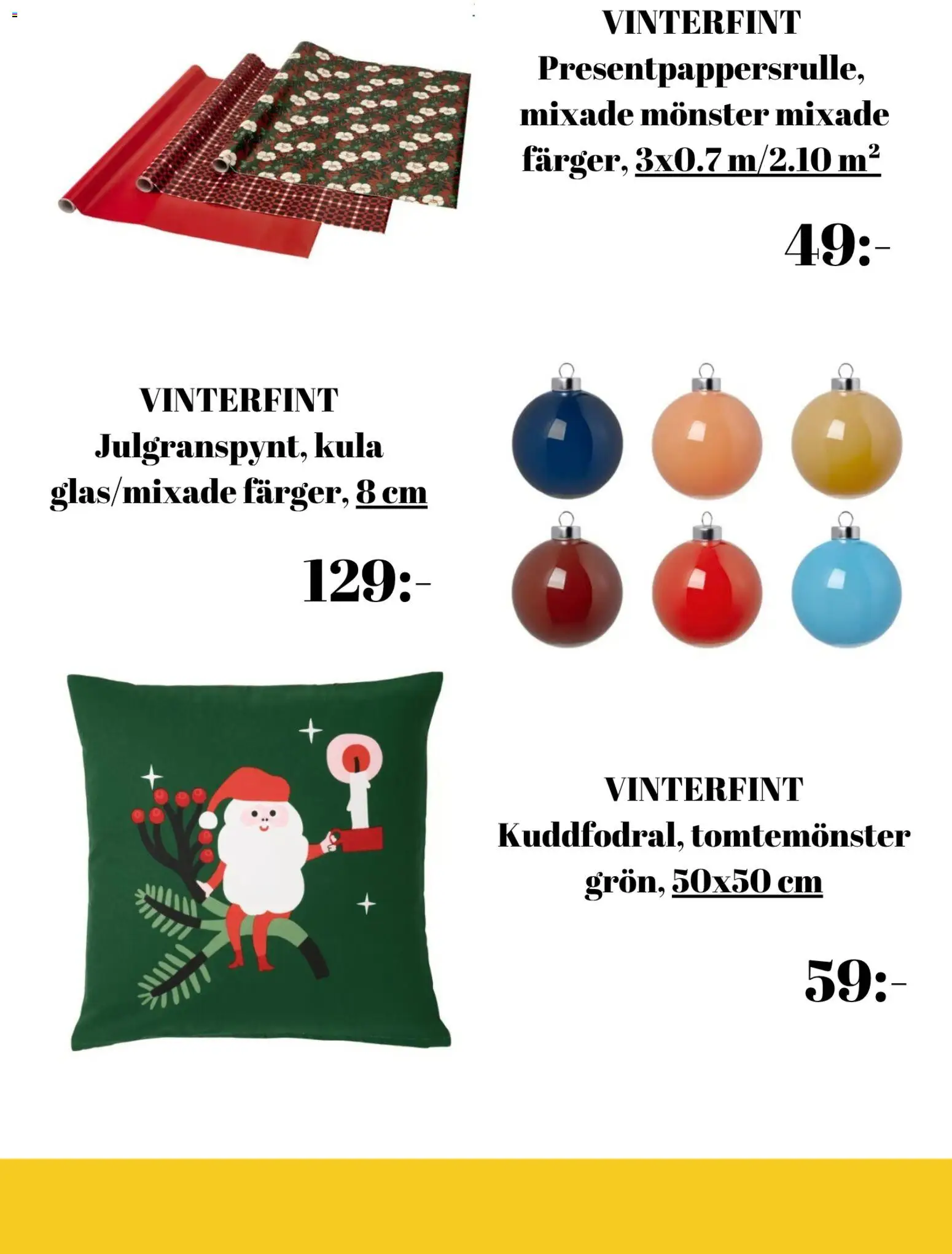 IKEA erbjudanden Reklamblad in Sverige