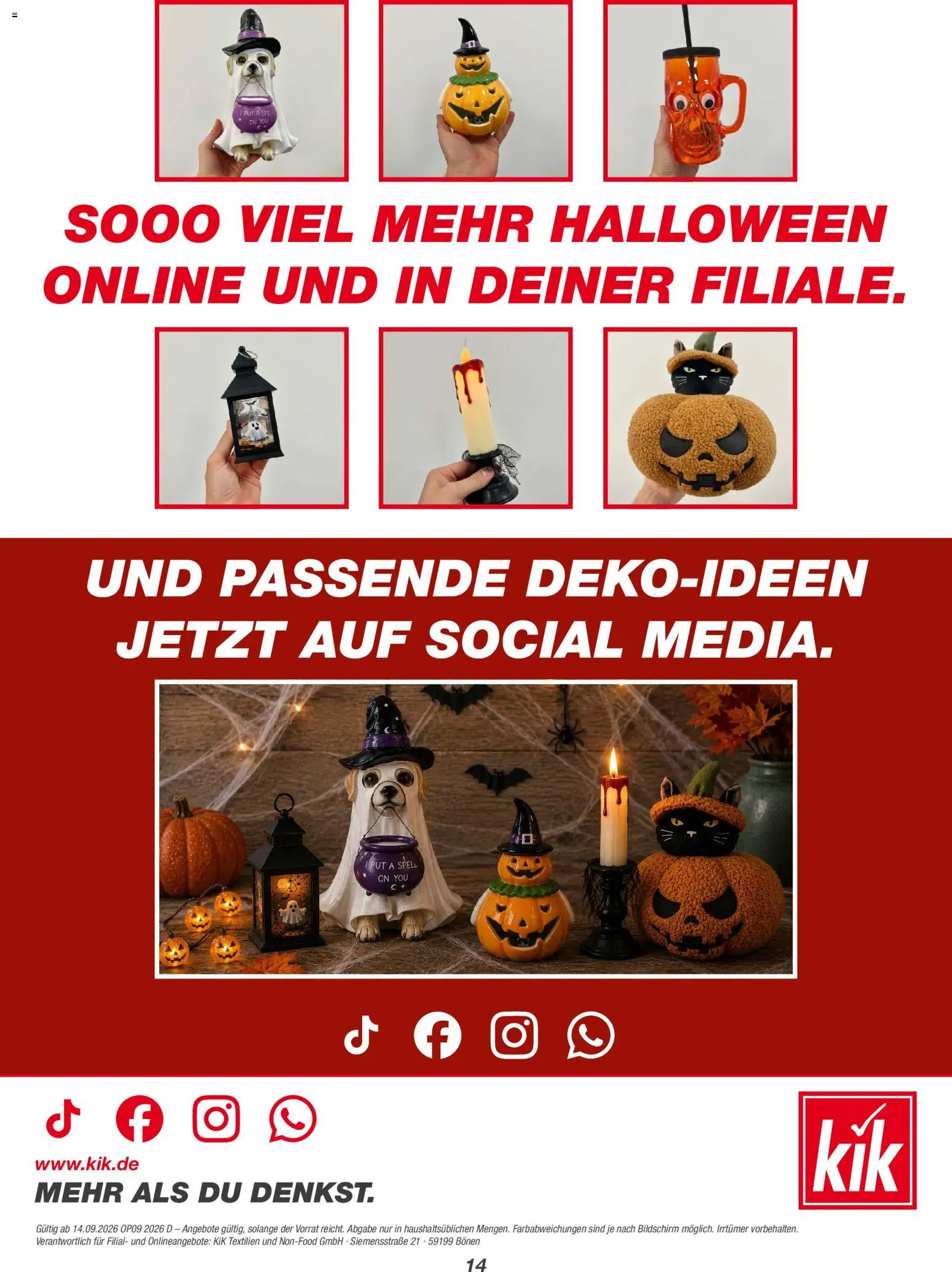 Kik Prospekt Prospekt in Deutschland