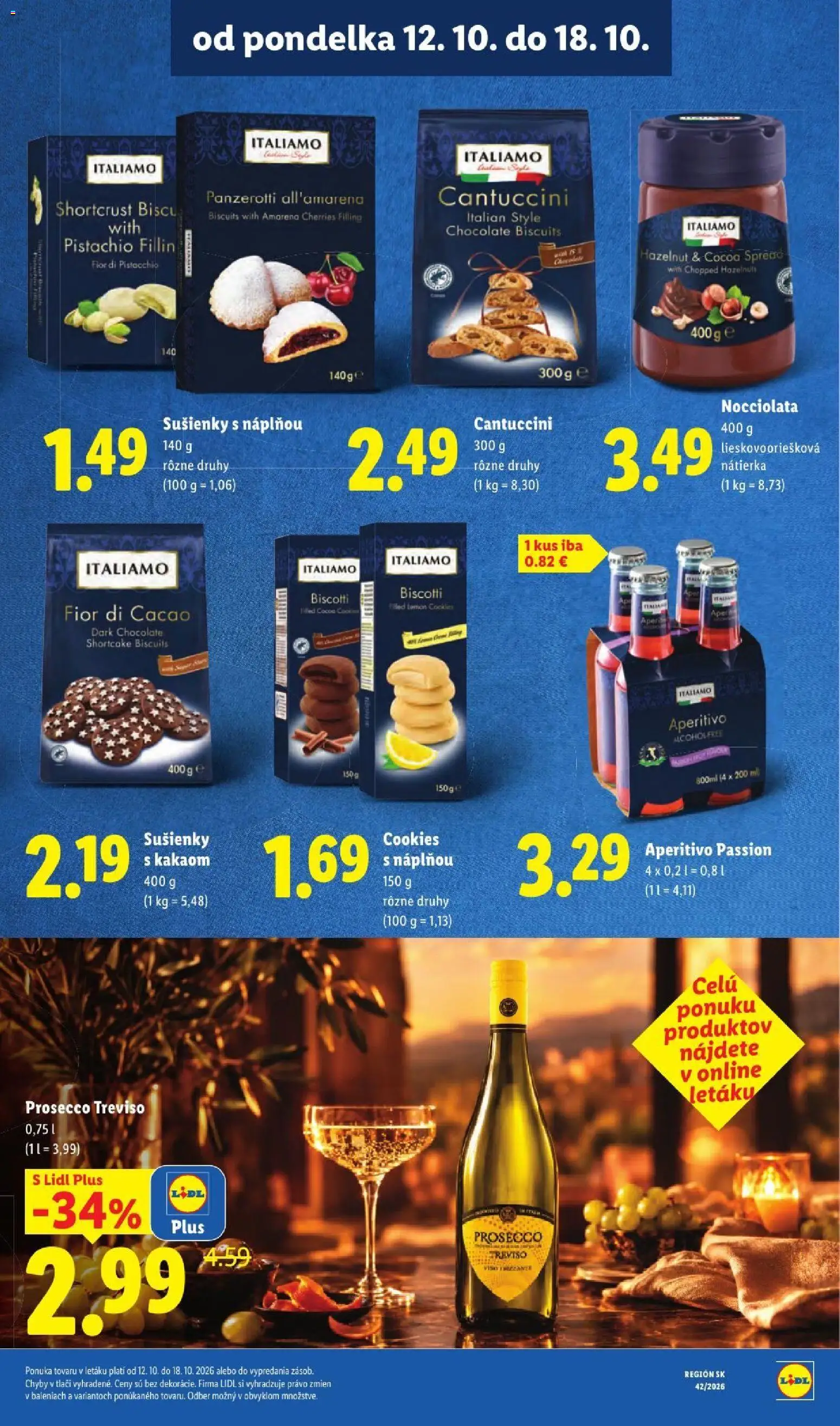 Lidl leták Leták in Slovensko