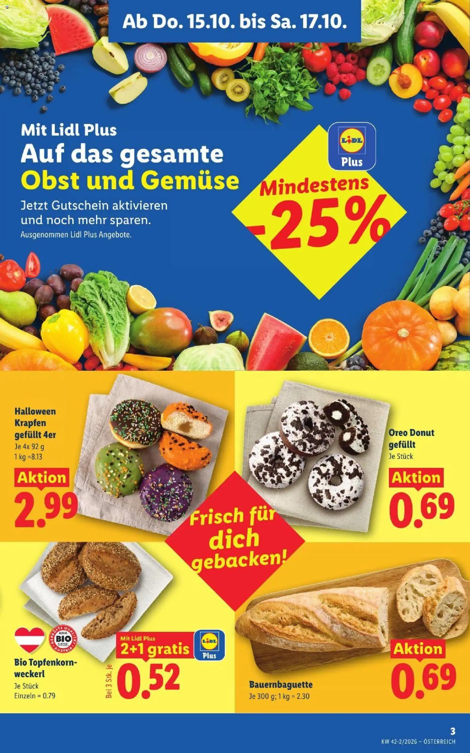 Lidl Flugblatt Flugblatt in Österreich