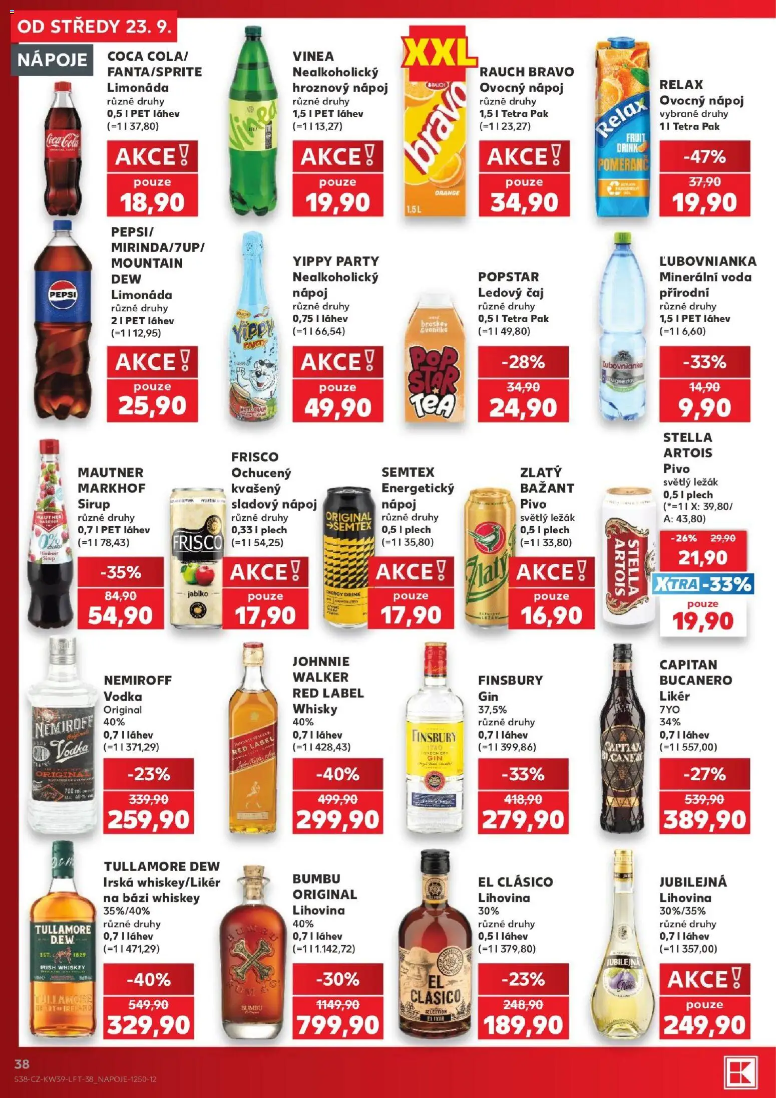 Kaufland leták Leták in Česko