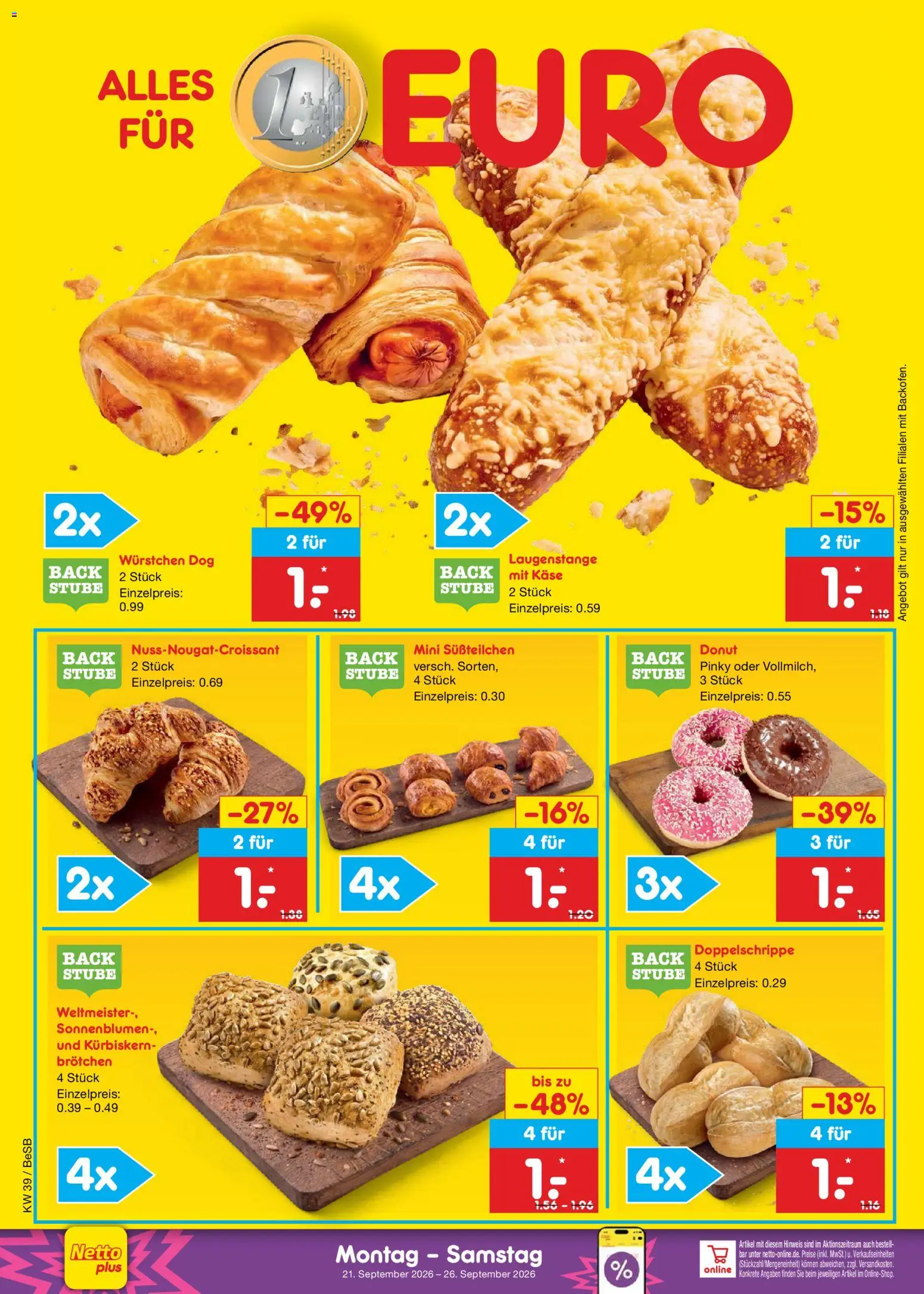 Netto Marken-Discount Prospekt Prospekt in Deutschland