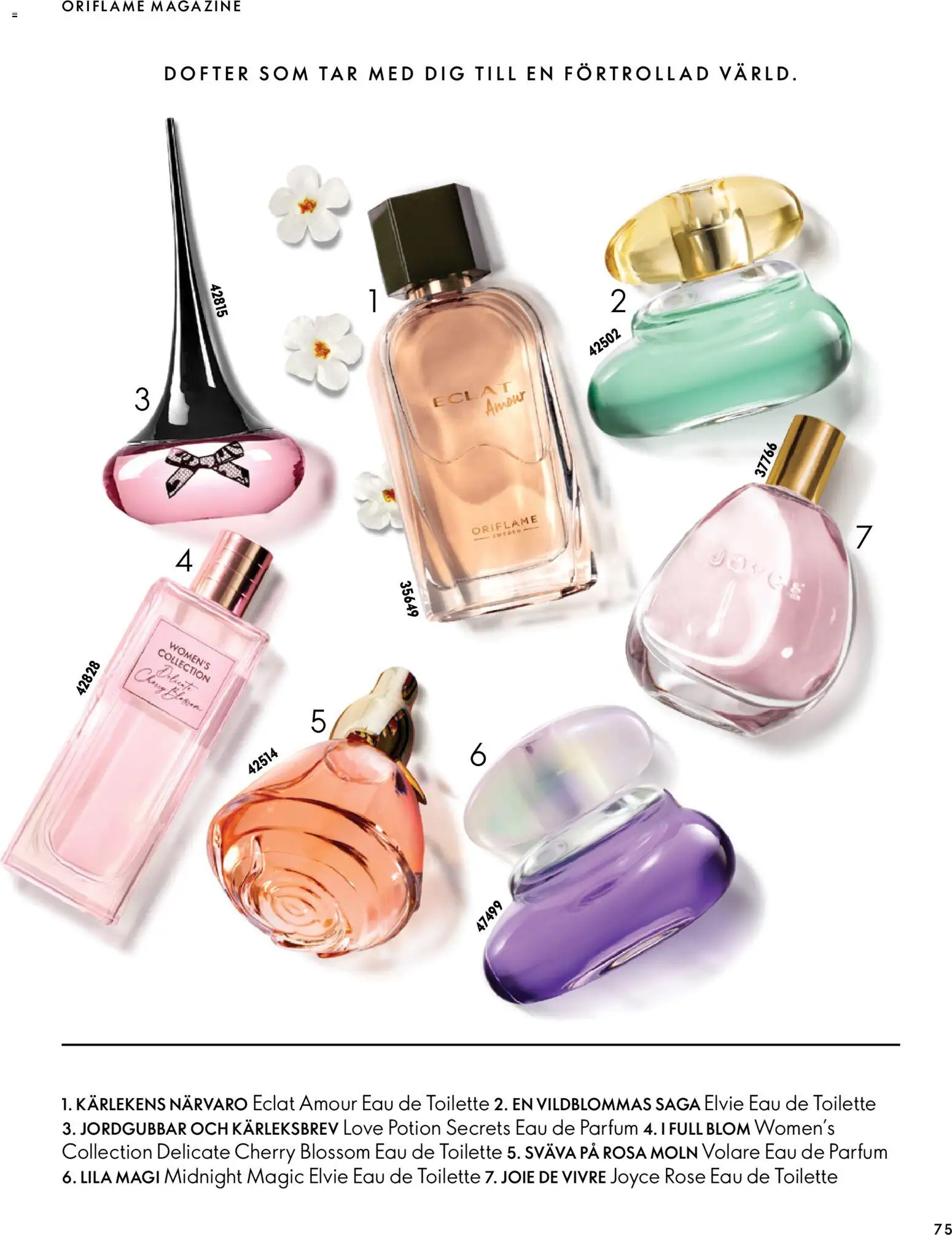 Oriflame erbjudanden 14/26 Reklamblad in Sverige