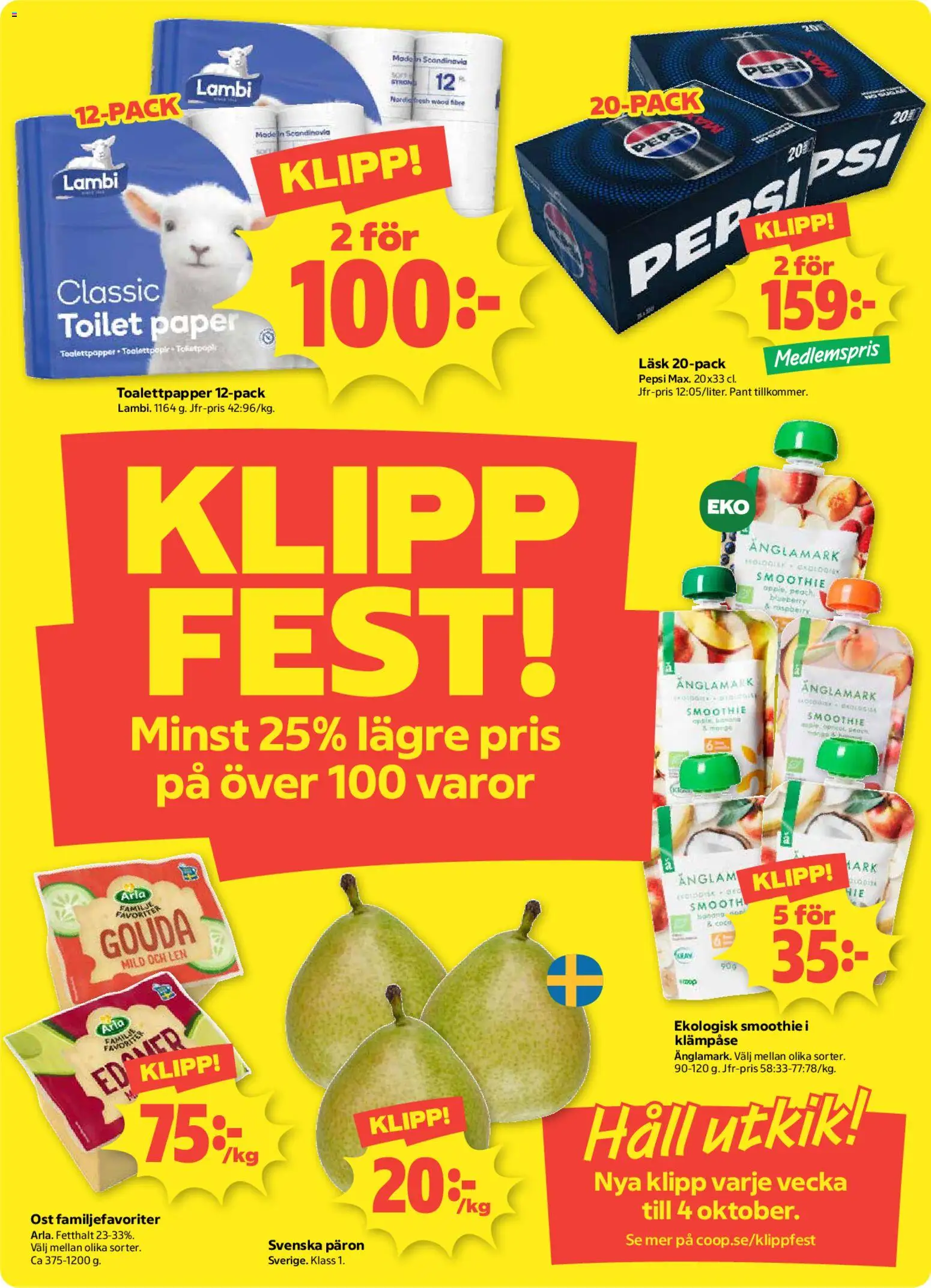 Coop Forum erbjudanden Reklamblad in Sverige