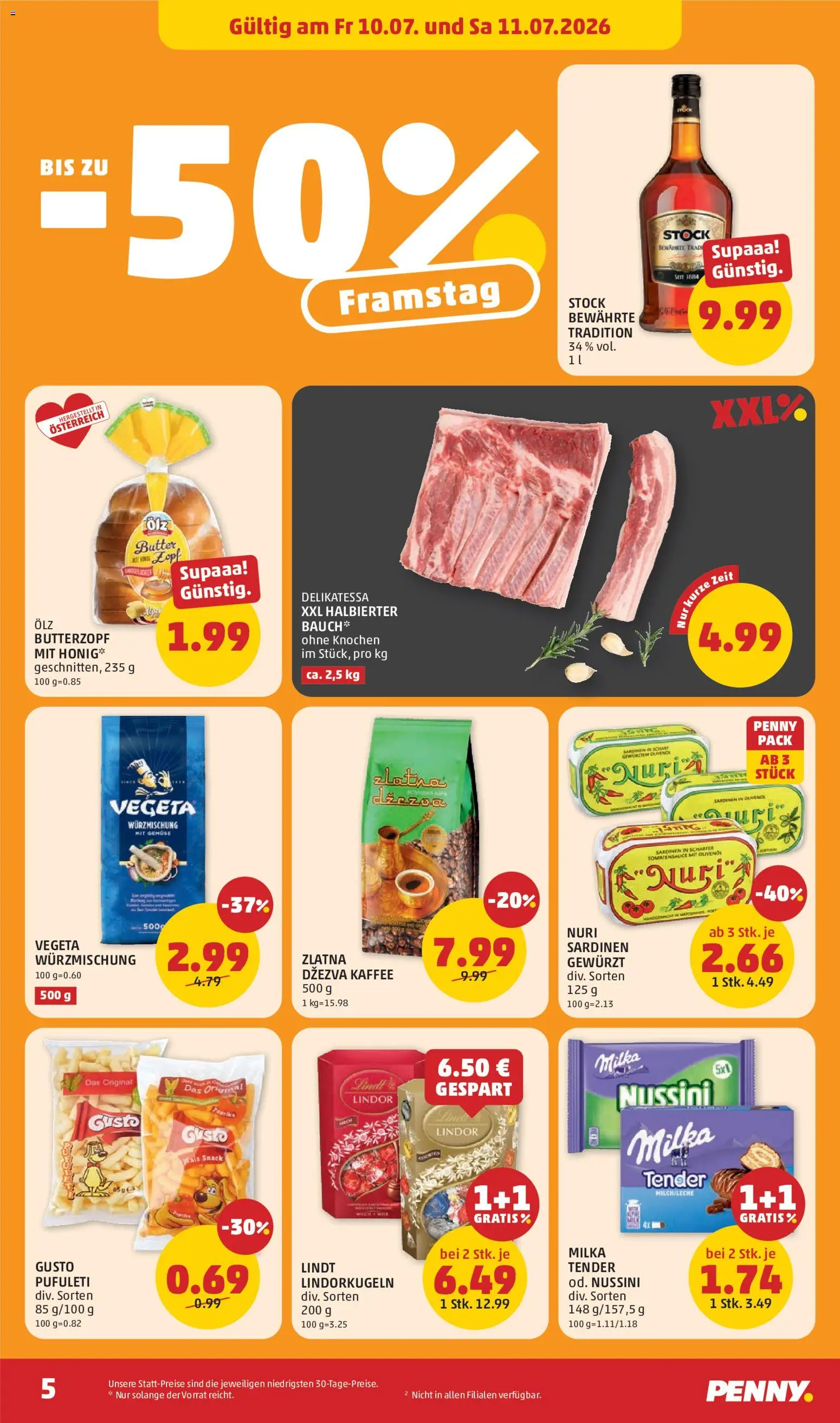 Die besten Angebote | Penny Markt Flugblatt ab 09.07.2026 | - Jetzt stöbern! | Österreich