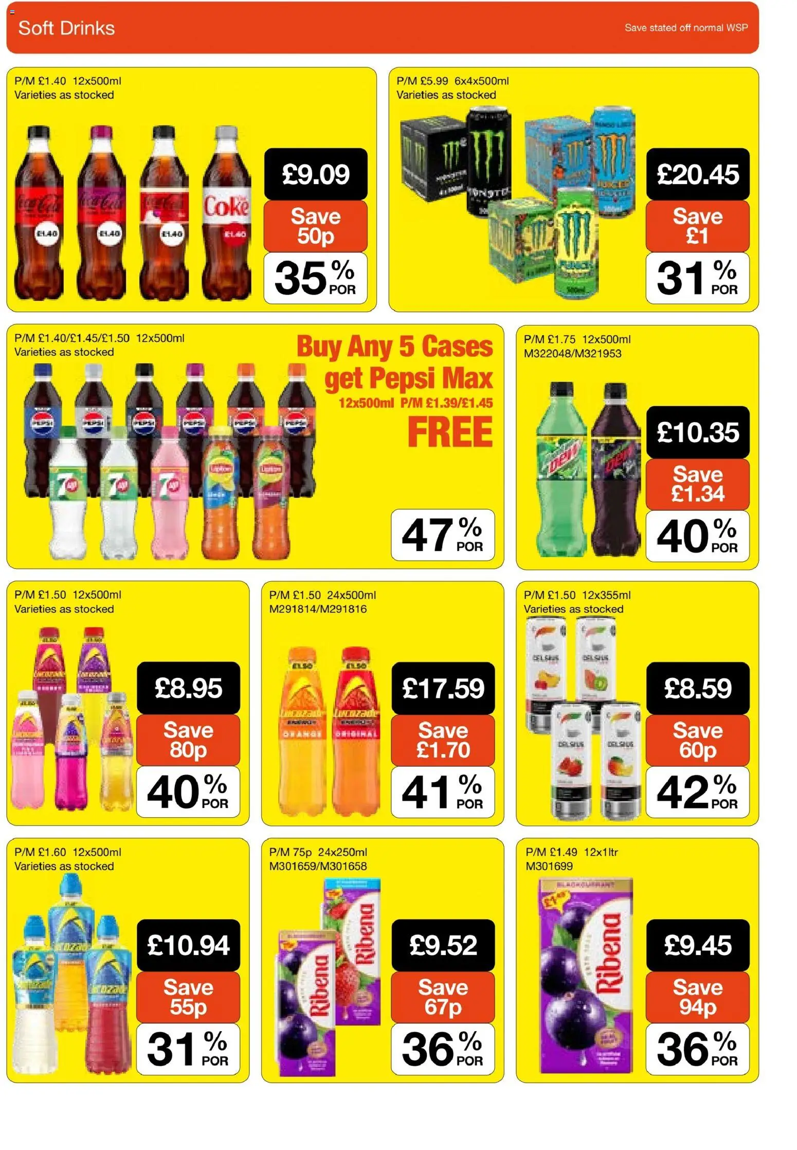Booker Wholesale - NP9 National Promotions Leaflet in United Kingdom