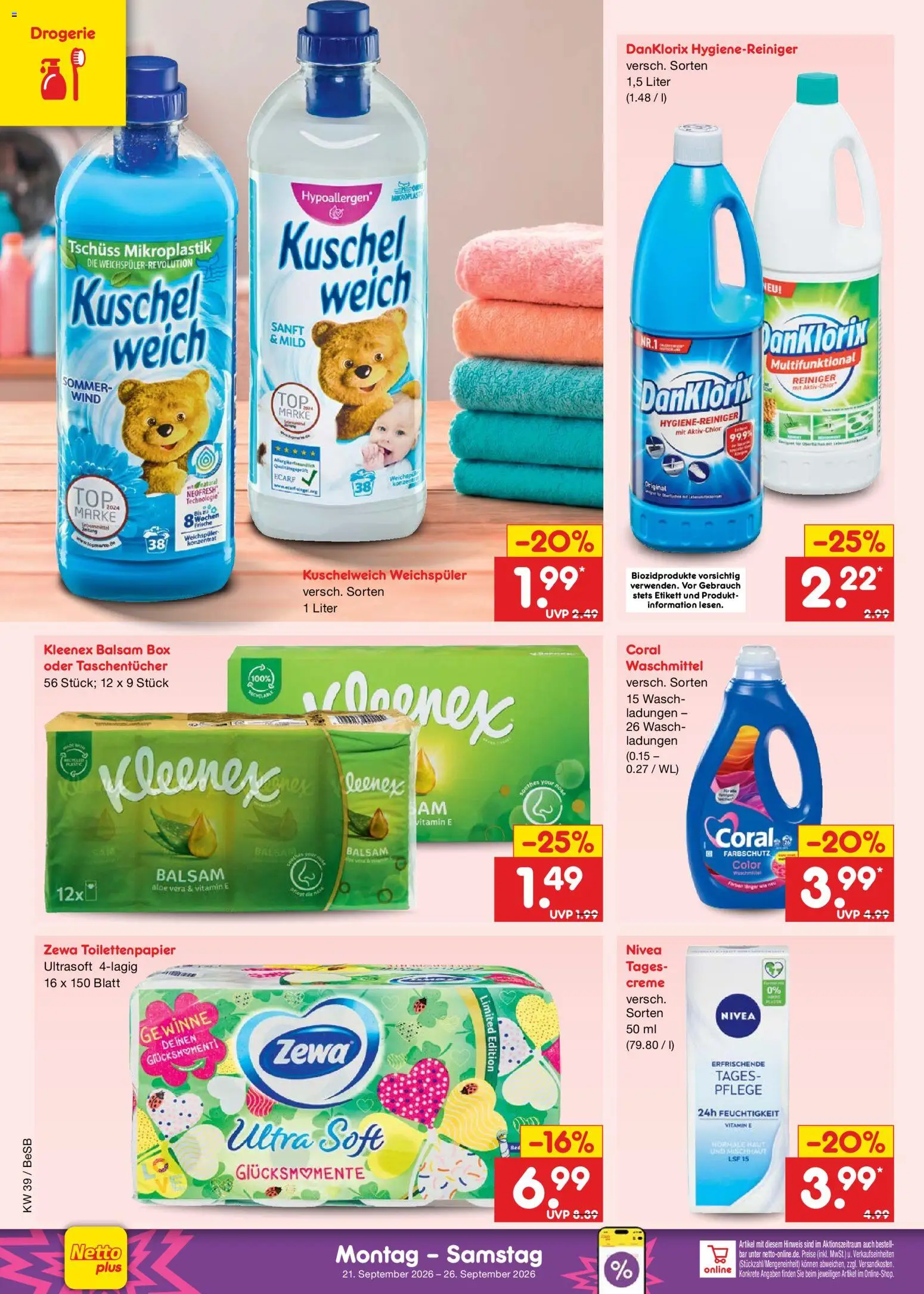 Netto Marken-Discount Prospekt Prospekt in Deutschland