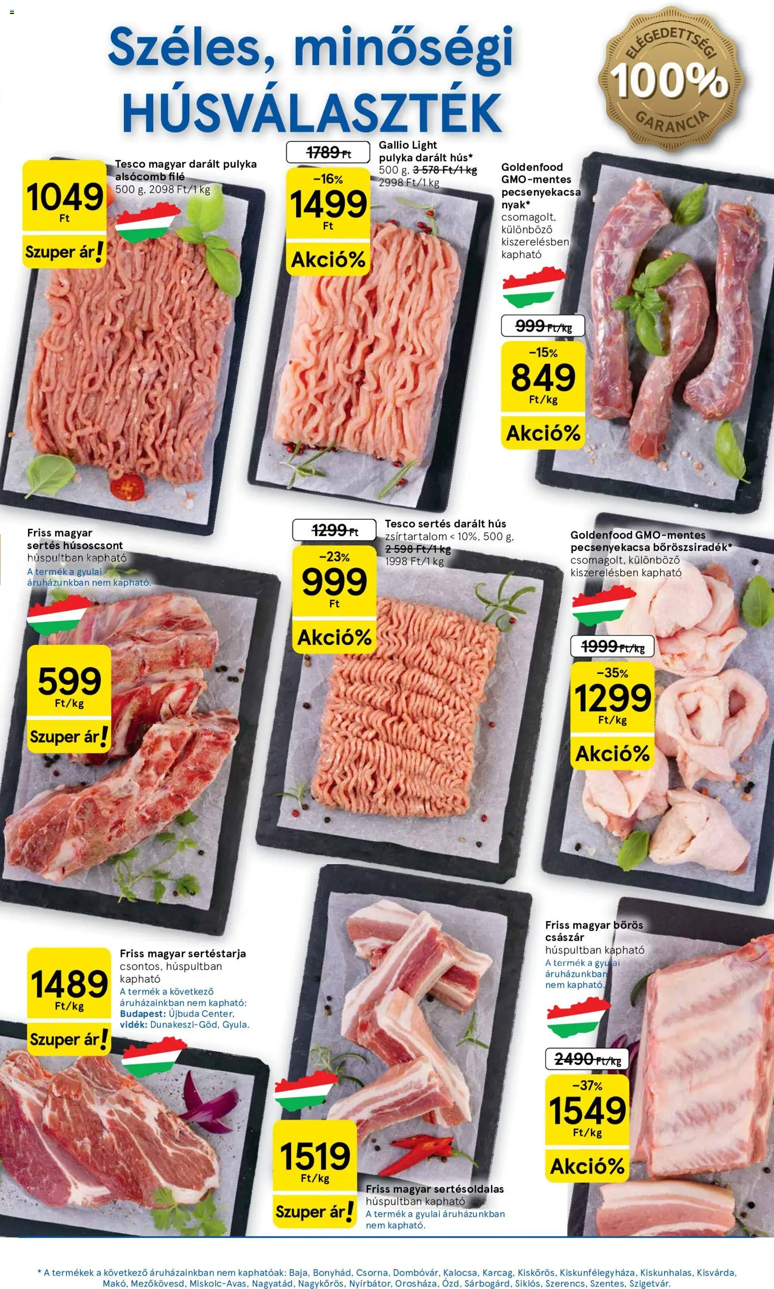 Tesco aktuális akciós újság Akciós újság in Magyarország