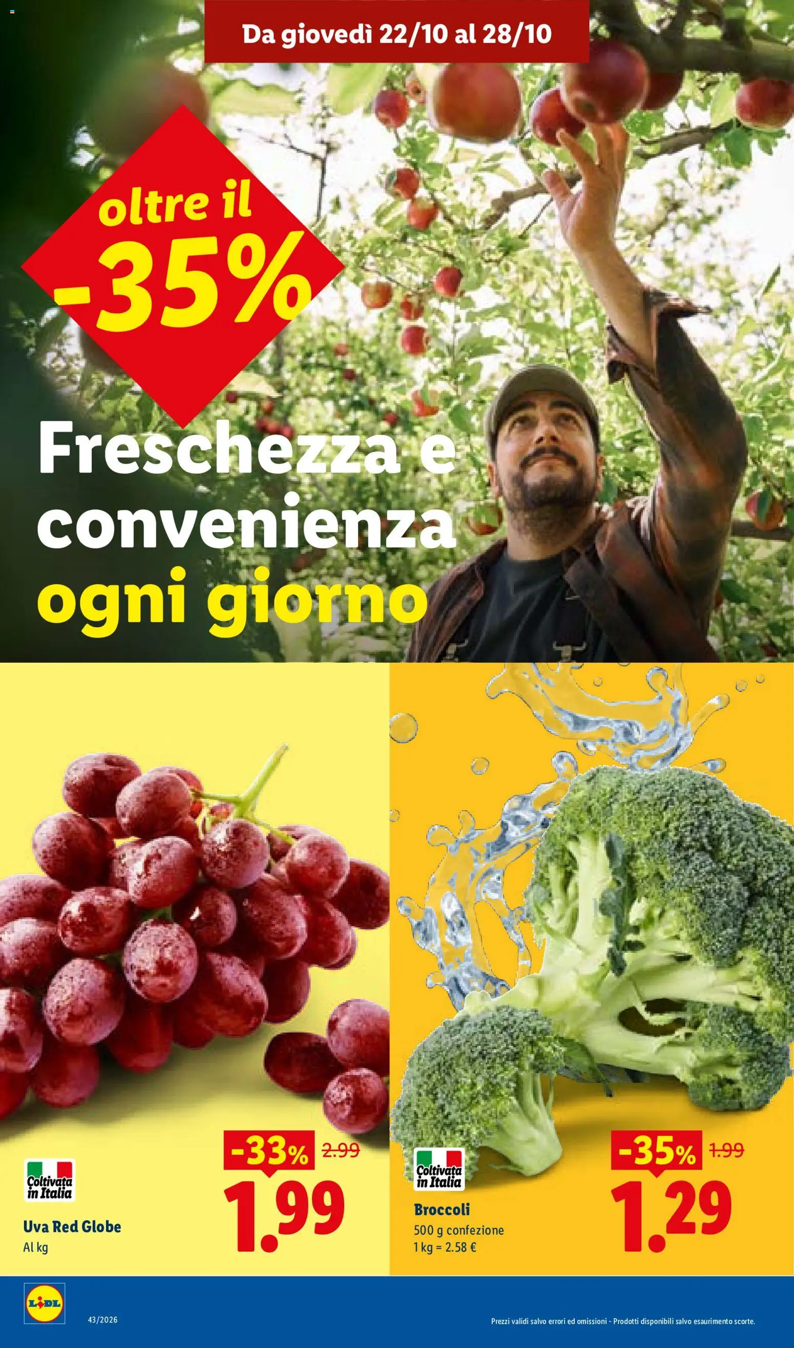 Lidl volantino Volantino in Italy