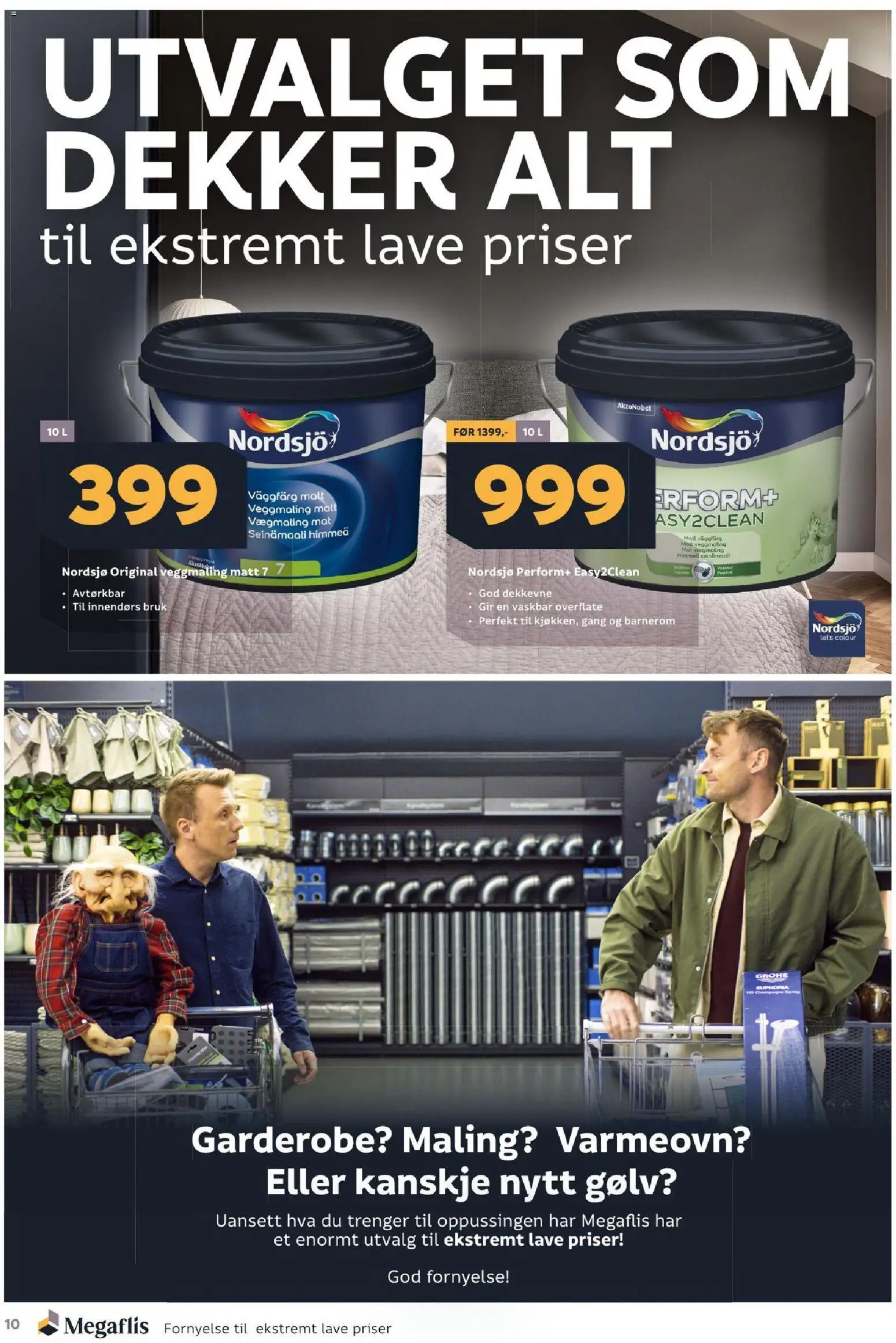 Nye » Megaflis kundeavis « er nå online. Se alle Julitilbud på mobilen og spar! | Norge