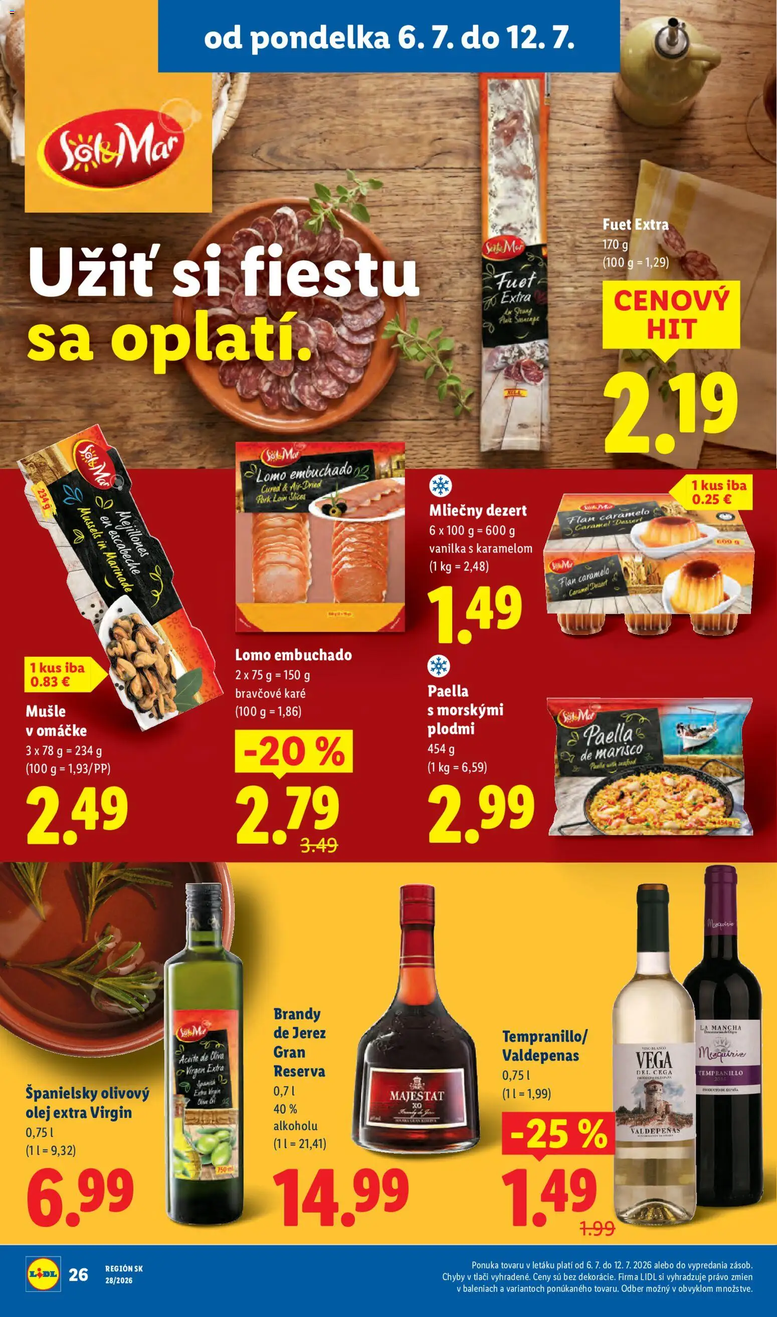 Lidl leták od 06.07.2026 » Pozrite si limitované zľavy a ušetrite ešte dnes! | Slovensko