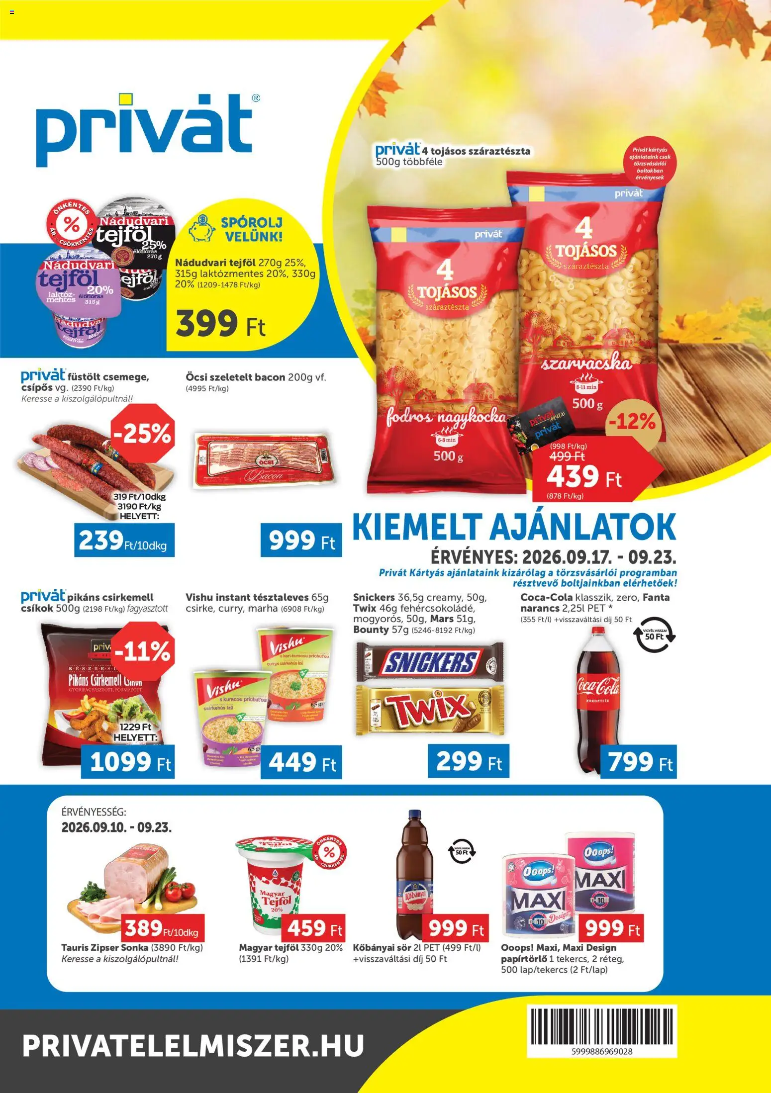 PRIVÁT akciós újság Akciós újság in Magyarország
