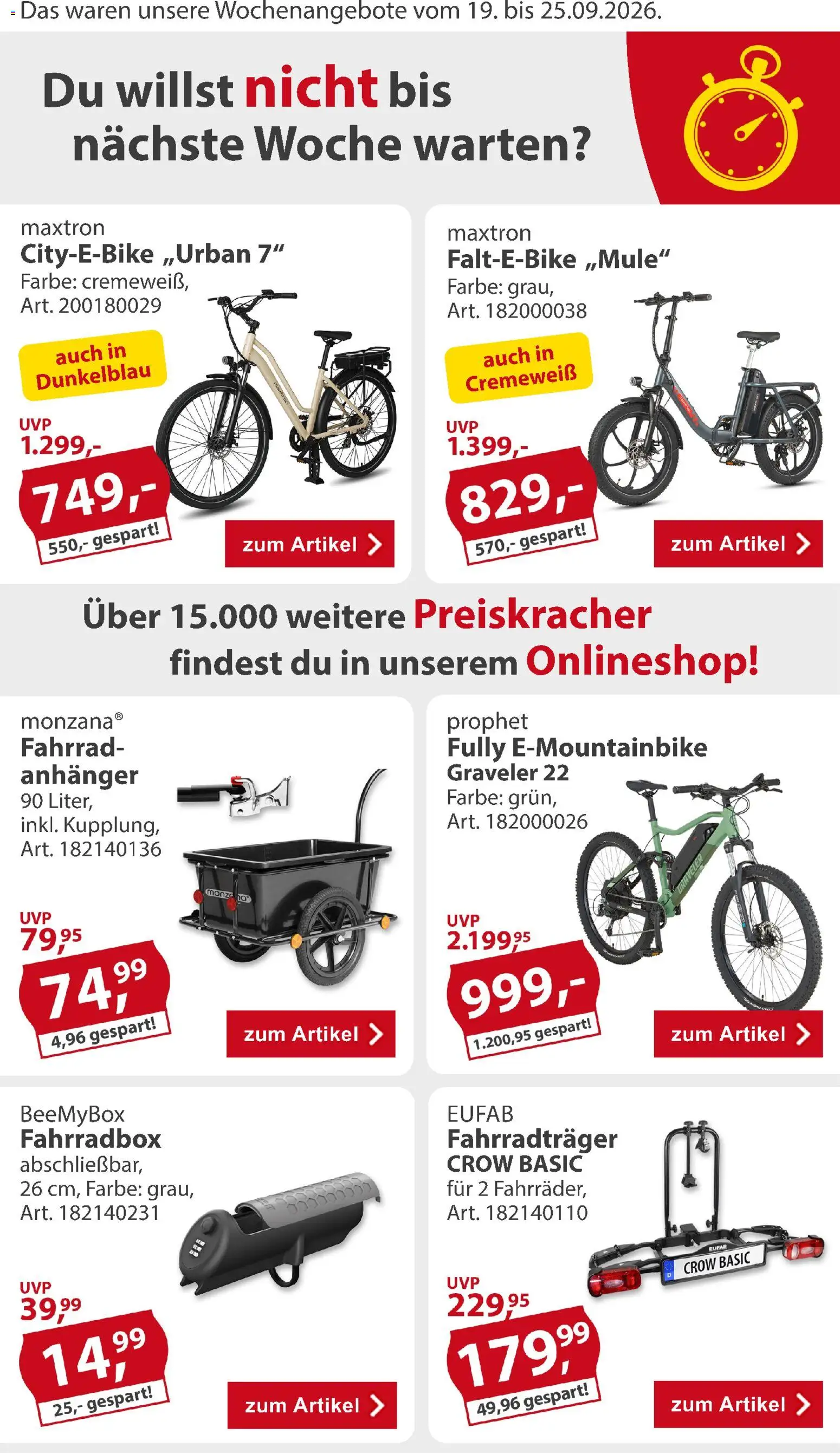 Sonderpreis Baumarkt Prospekt Prospekt in Deutschland