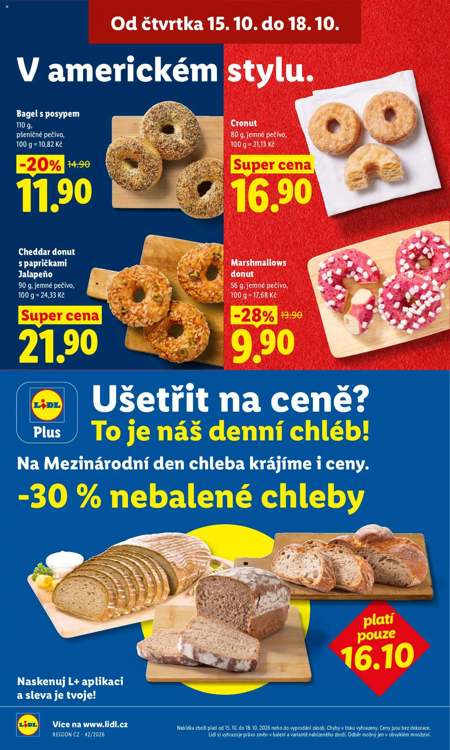 Lidl leták Leták in Česko